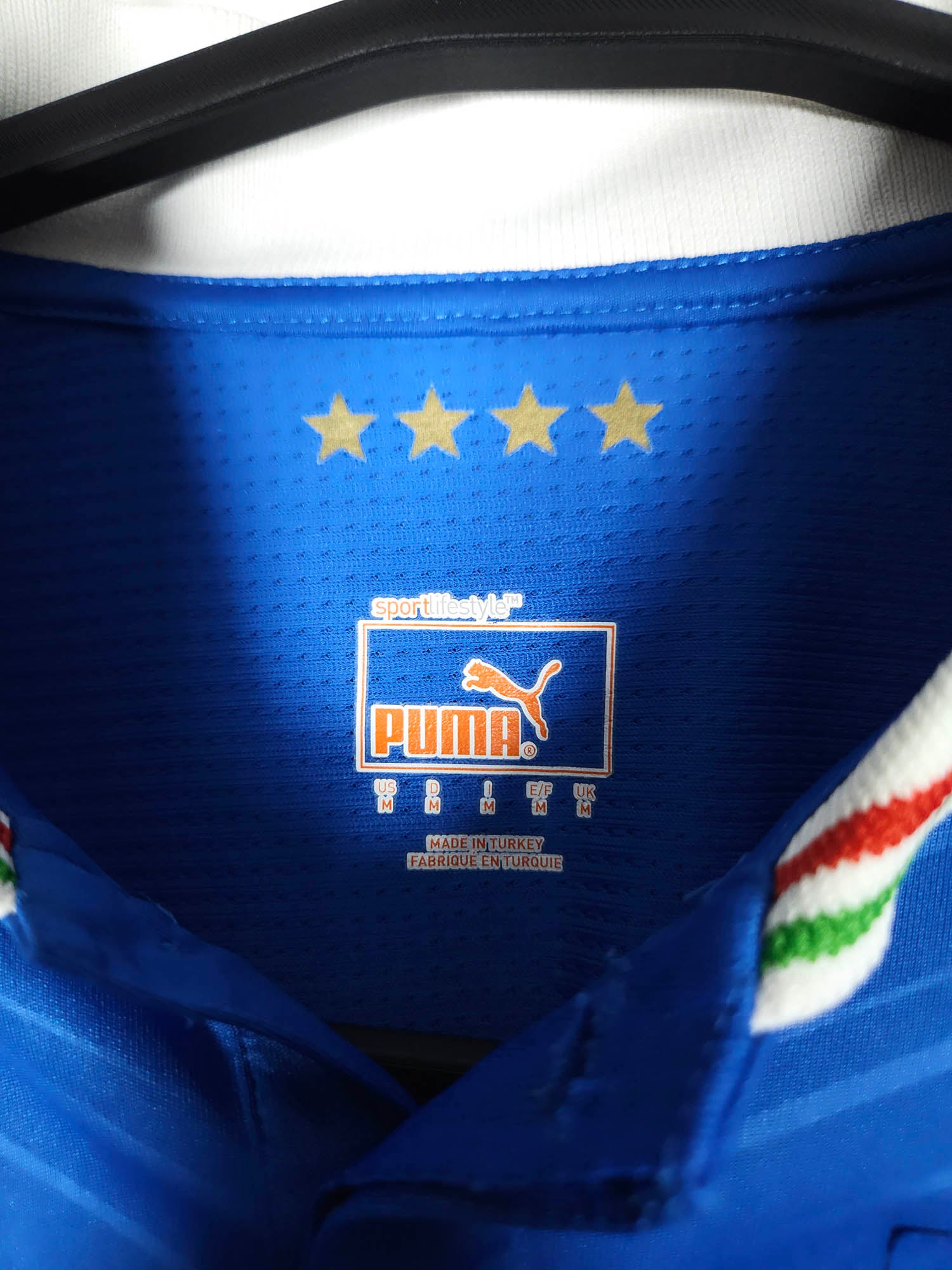 2012-13 Italy Home Shirt detailed view 7