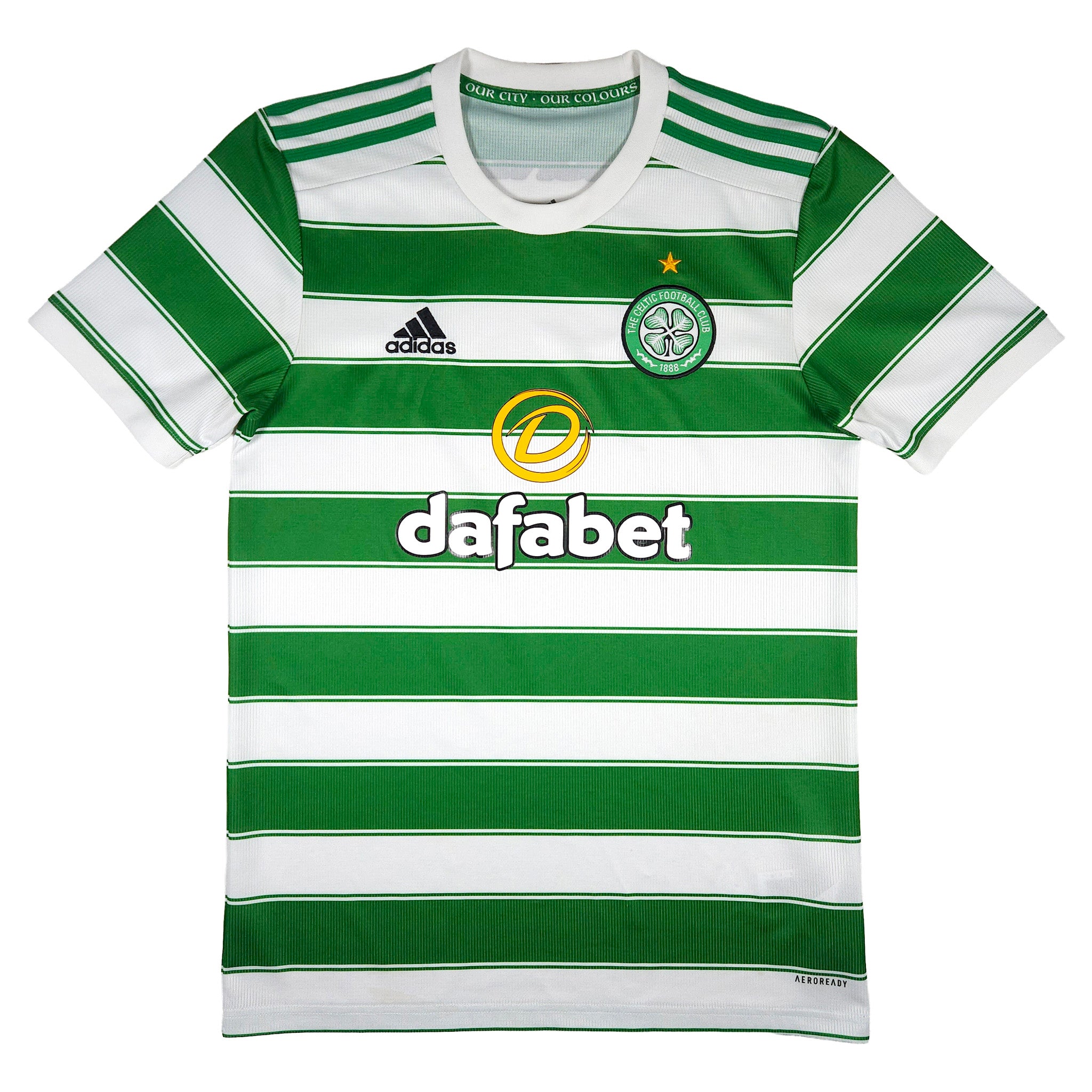 Celtic Home Shirt 2021-22 front view