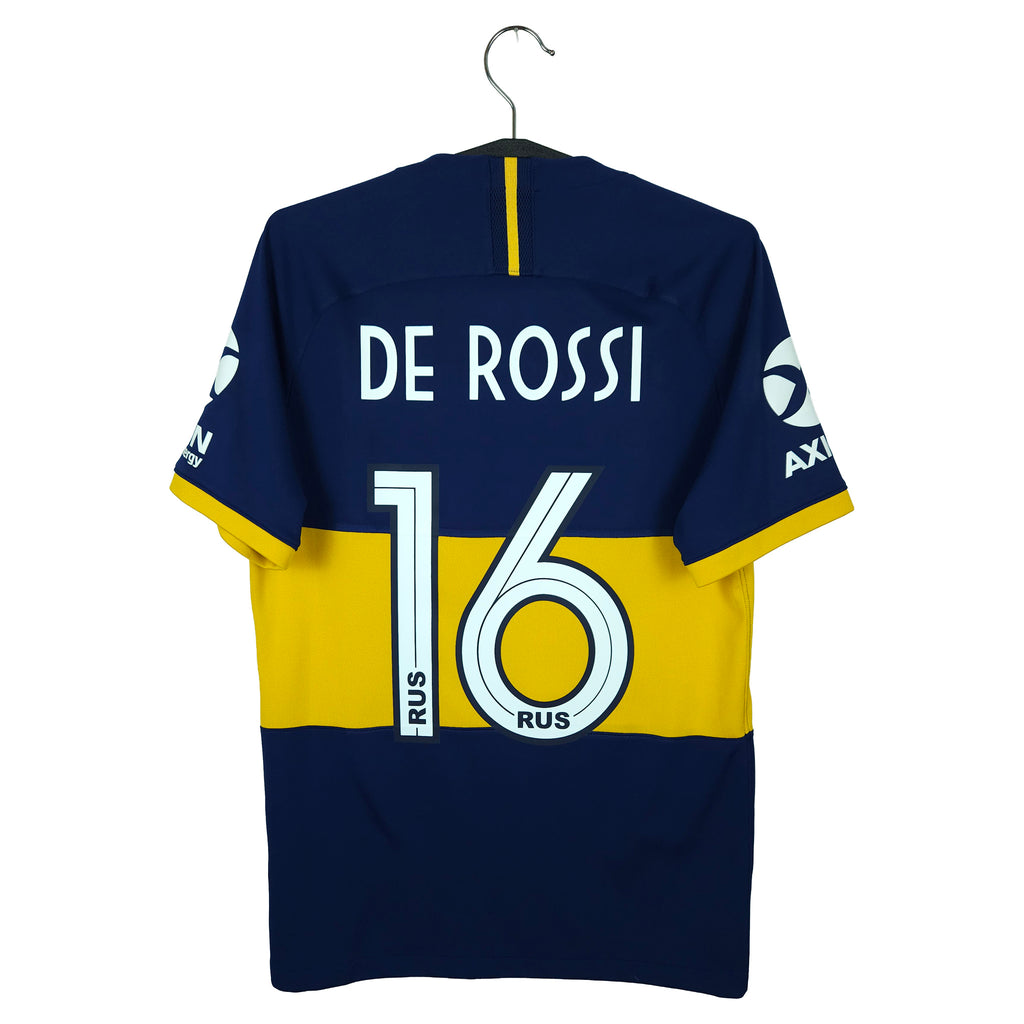 2019-20 Boca Juniors Home Shirt De Rossi #16 - back view