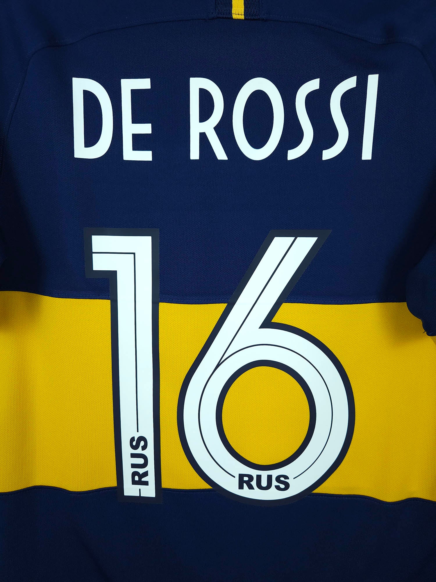 2019-20 Boca Juniors Thuisshirt De Rossi #16