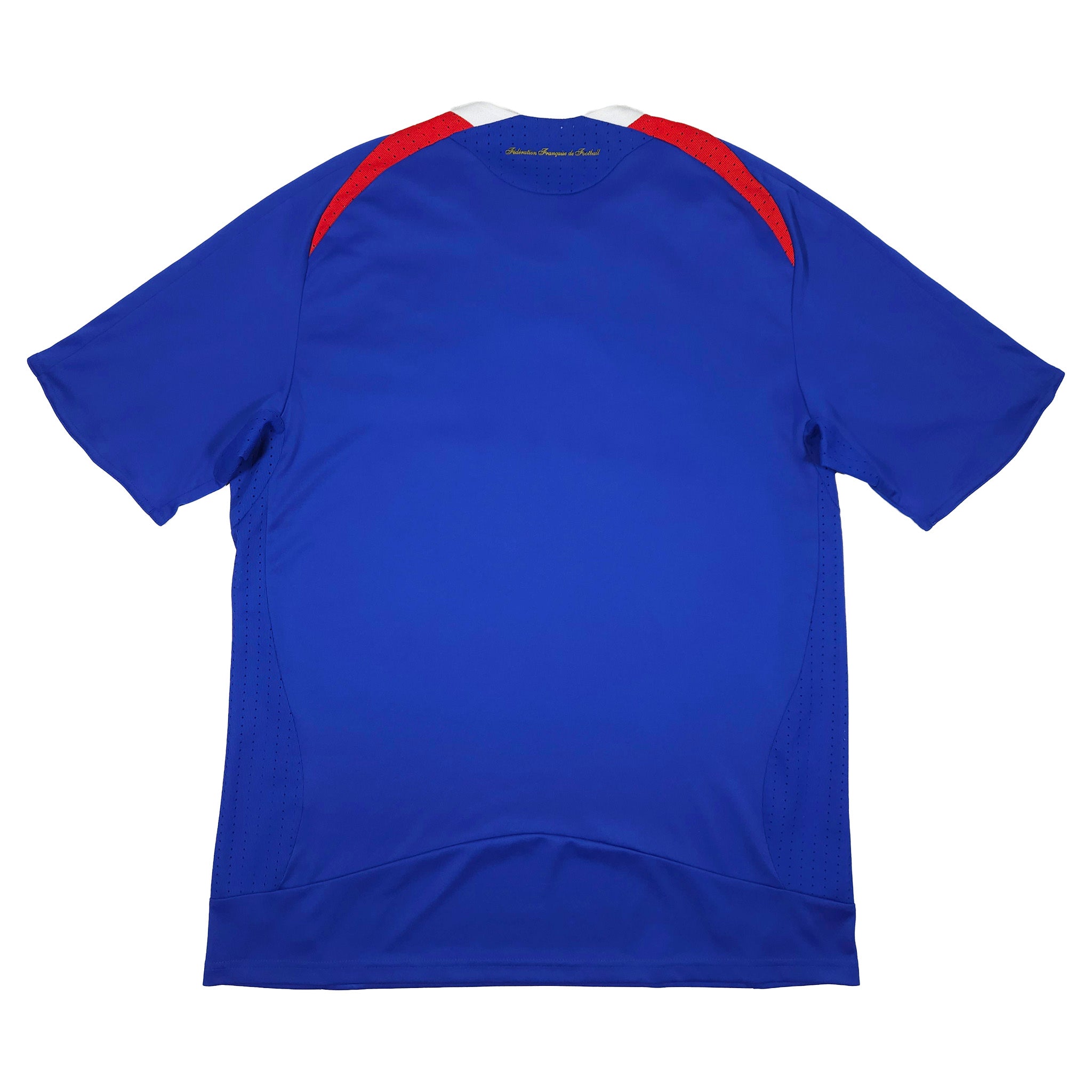 France Home Shirt 2007-08 back view