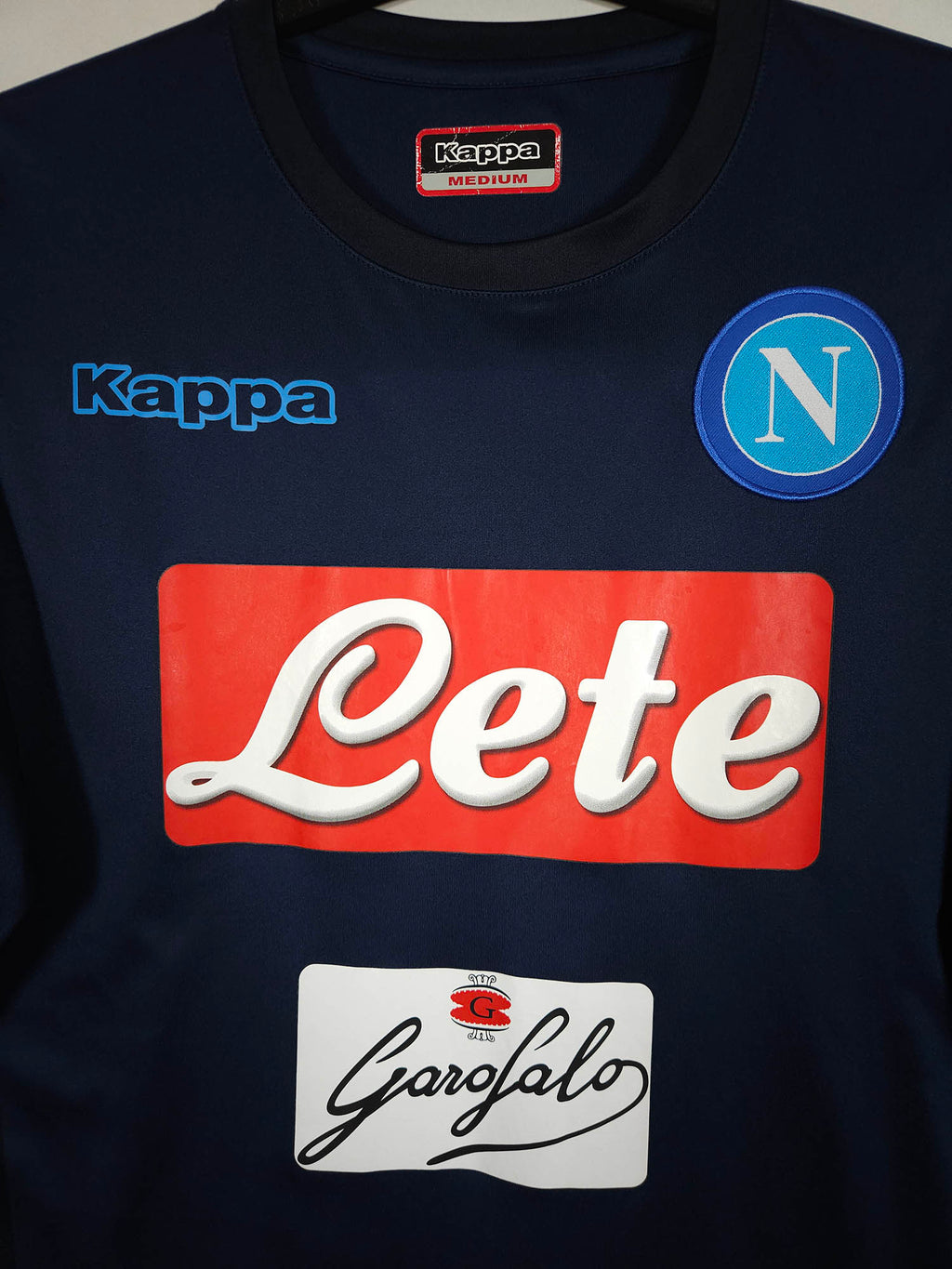 2017-18 Napoli Away Shirt - detailed view