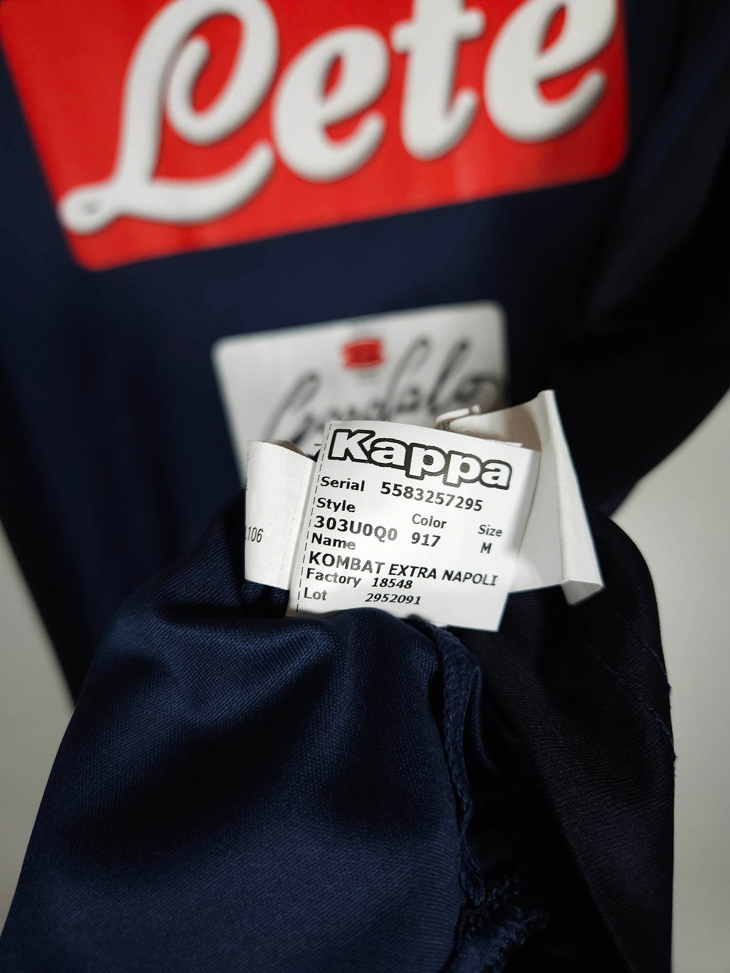 2017-18 Napoli Uitshirt