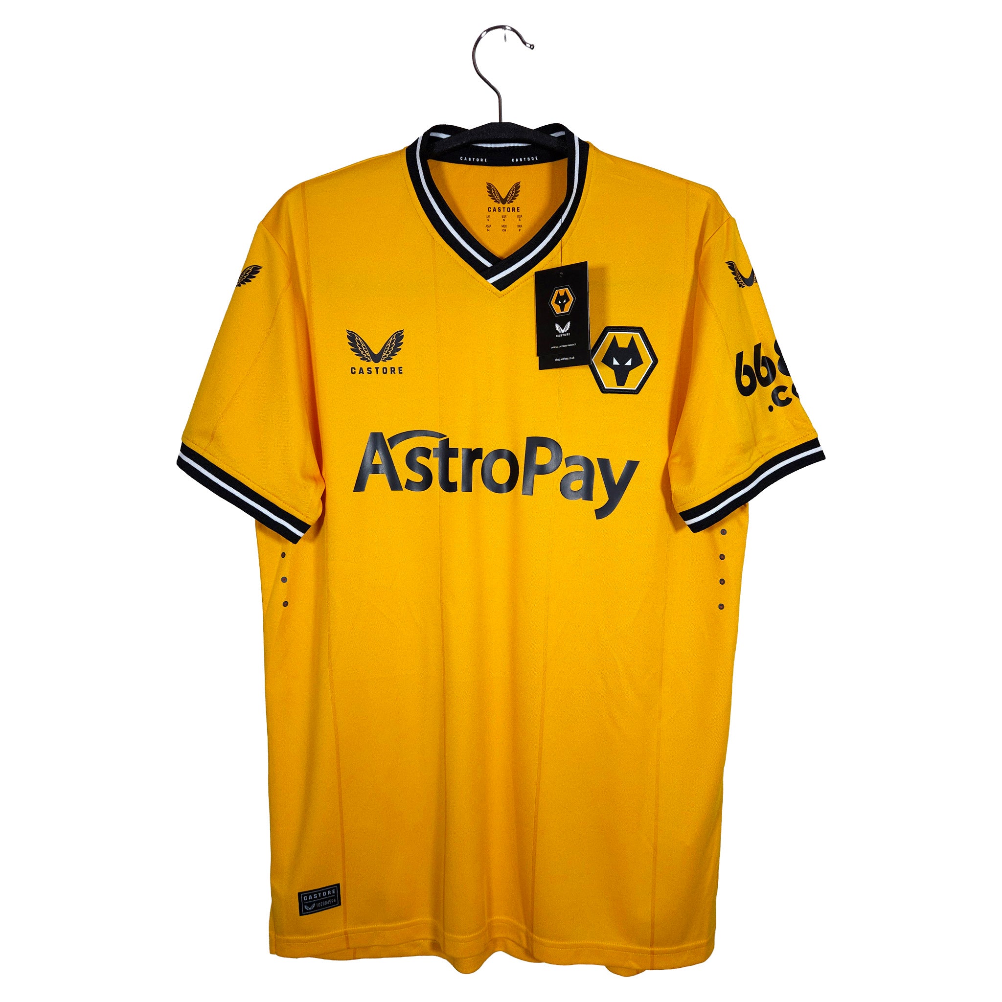 2023-24Wolverhampton Wanderers Thuisshirt Spelersversie 