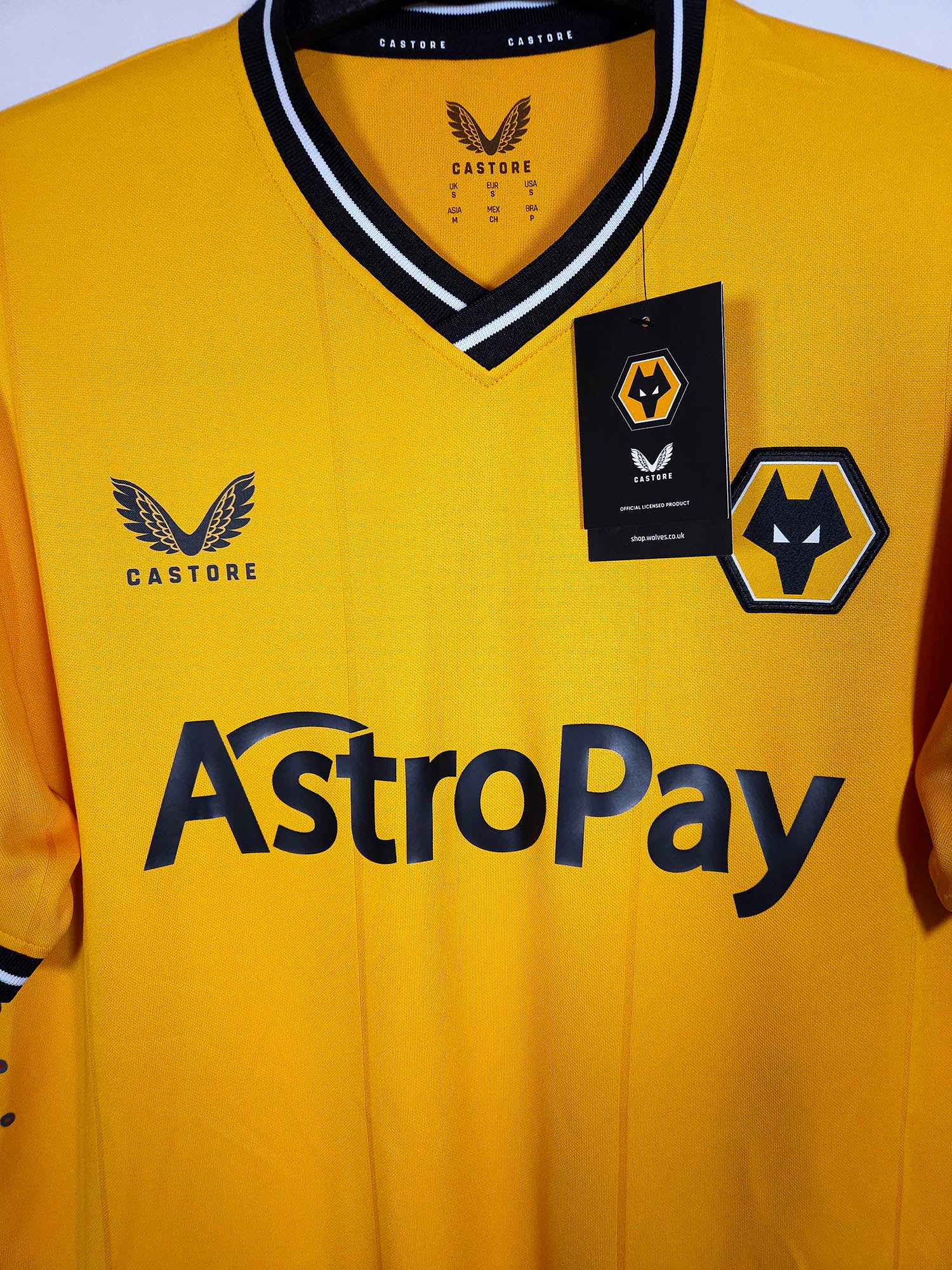 2023-24Wolverhampton Wanderers Thuisshirt Spelersversie 