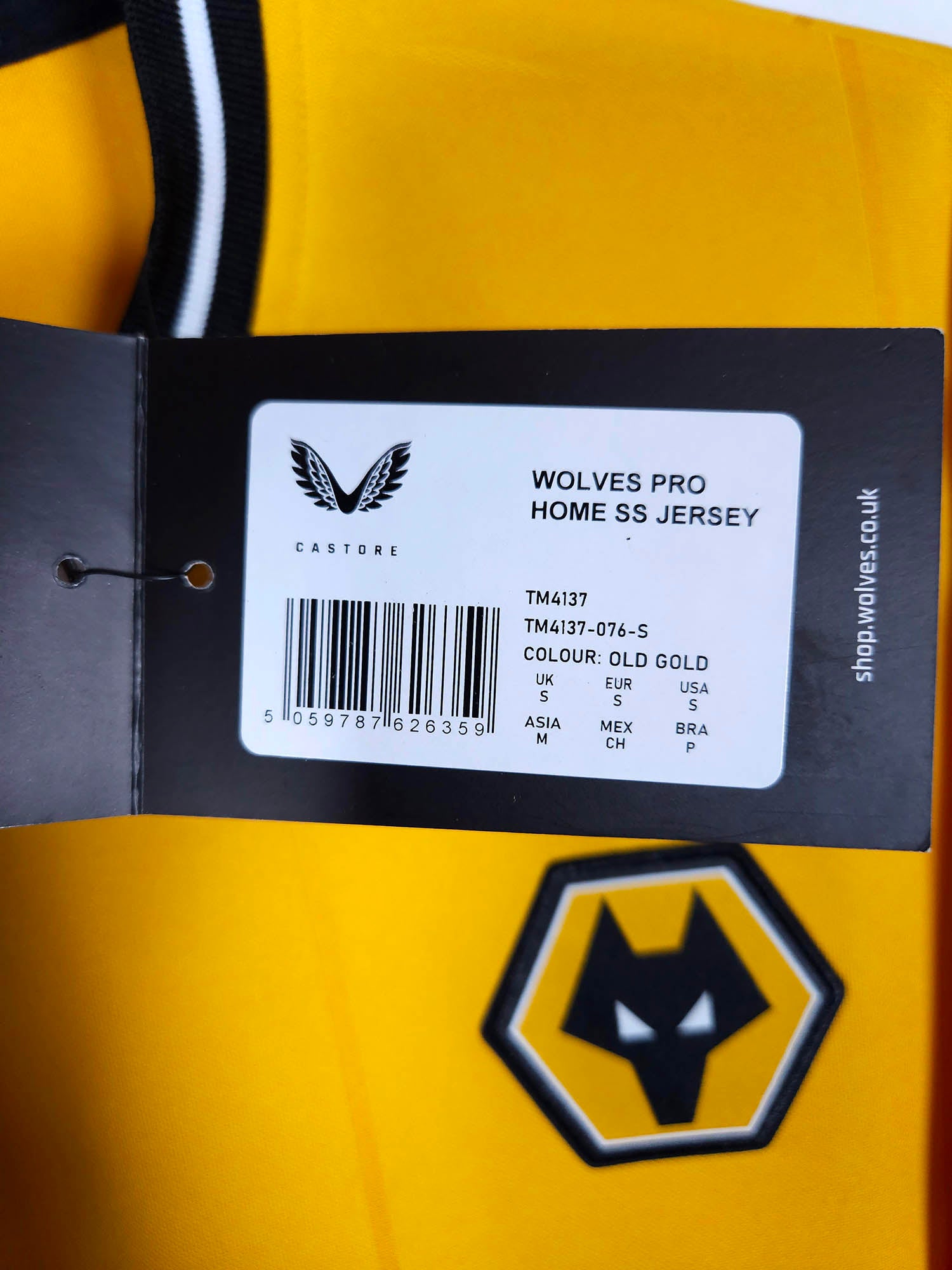 2023-24Wolverhampton Wanderers Thuisshirt Spelersversie 