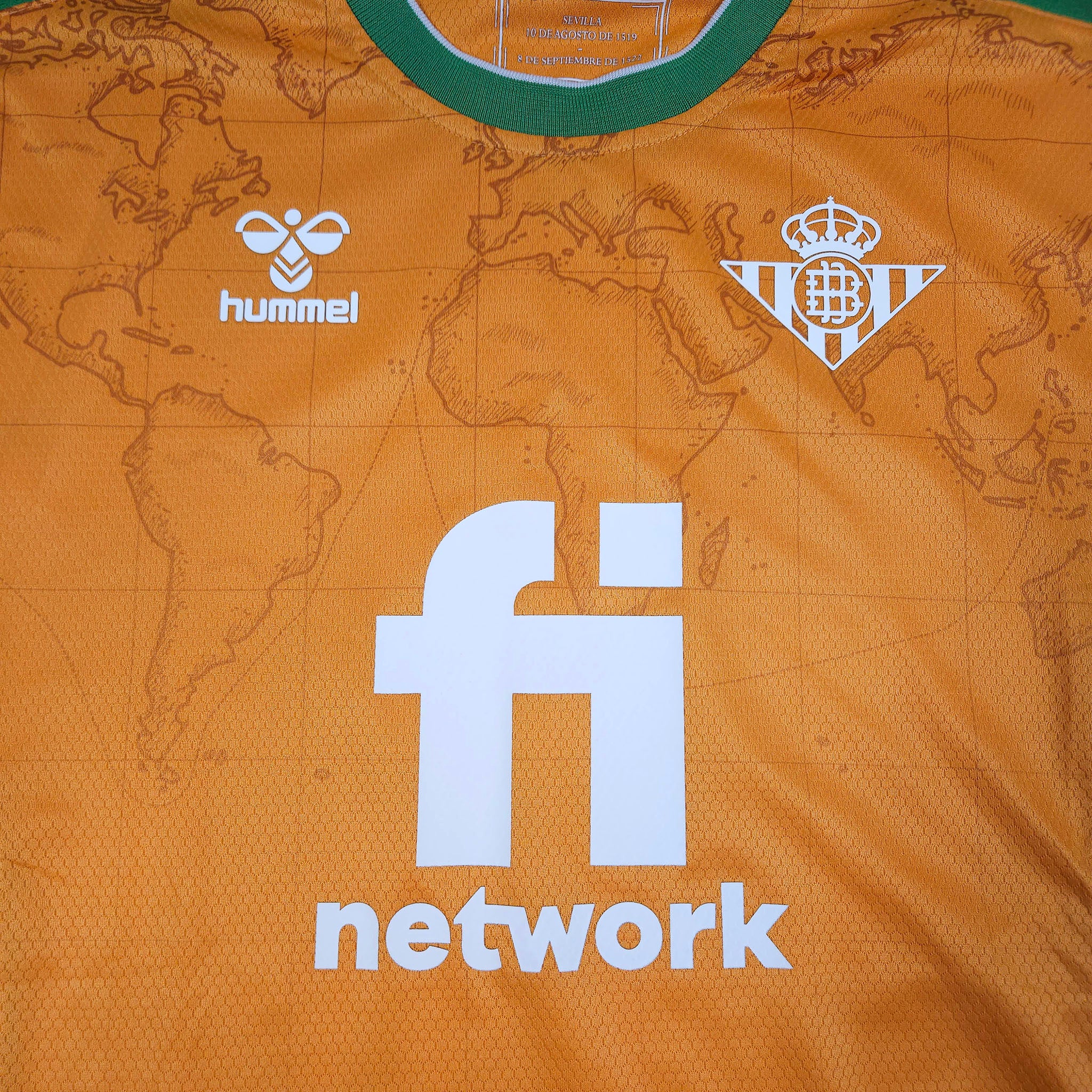 2022-23 Real Betis Third Shirt detailed view 1