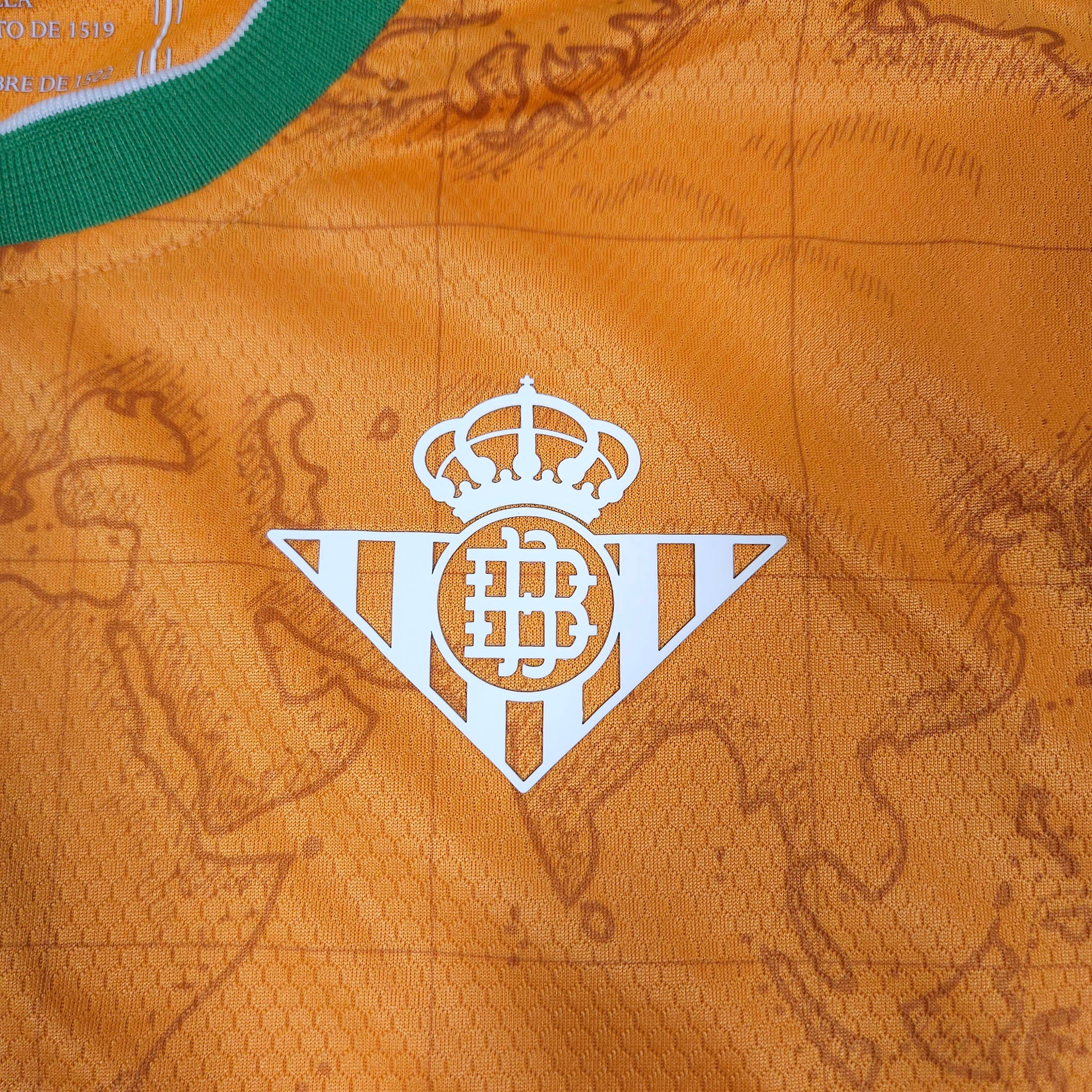 2022-23 Real Betis Third Shirt detailed view 2