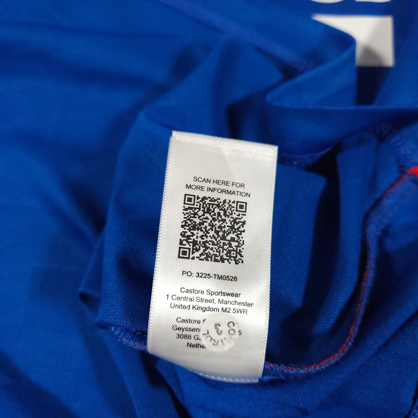 Rangers Home Shirt 2022-23 – Authentic detailed view 11