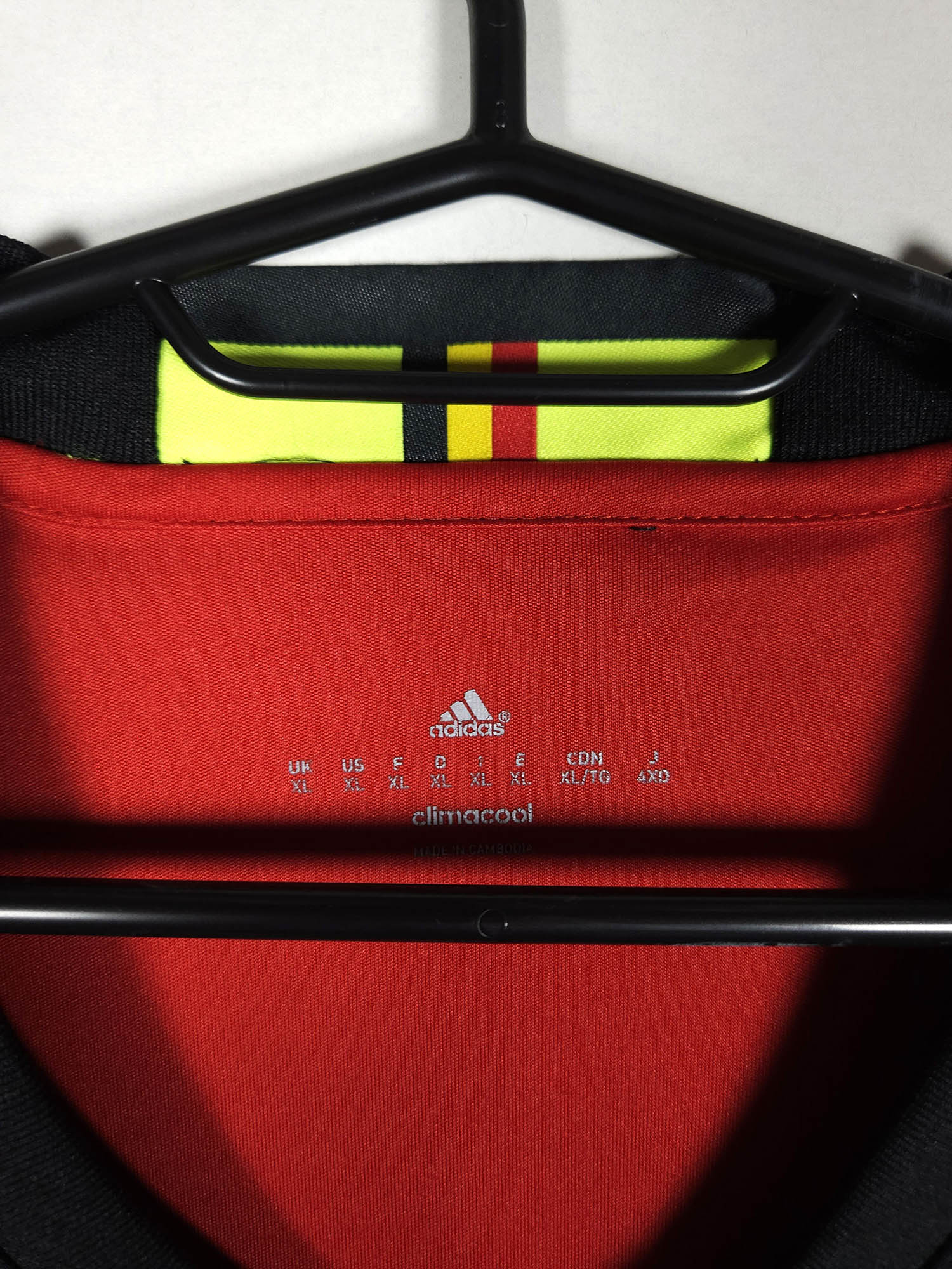 2016-17 Belgium Home Shirt