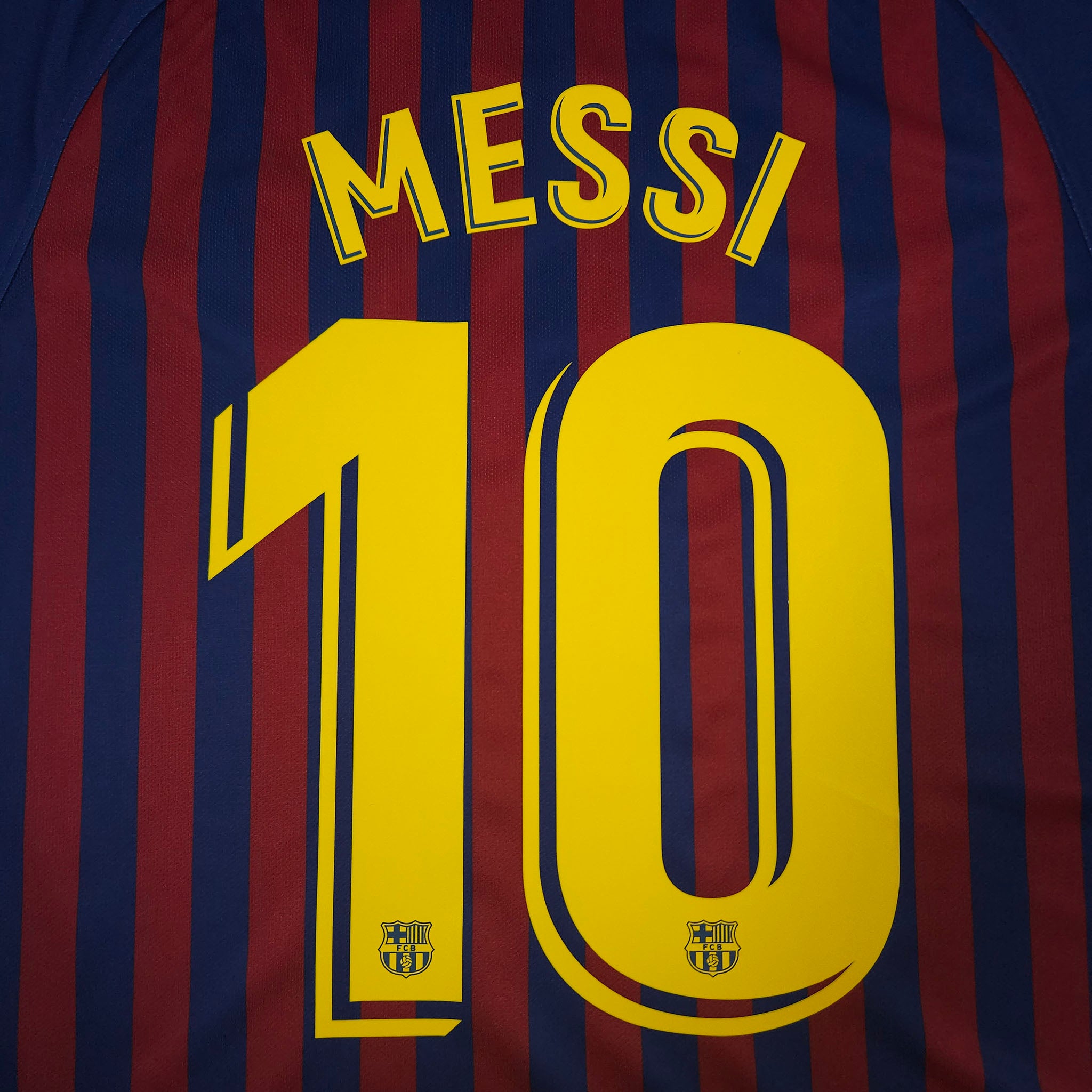 Barcelona Home Shirt 2018-19 – Messi #10 detailed view 9