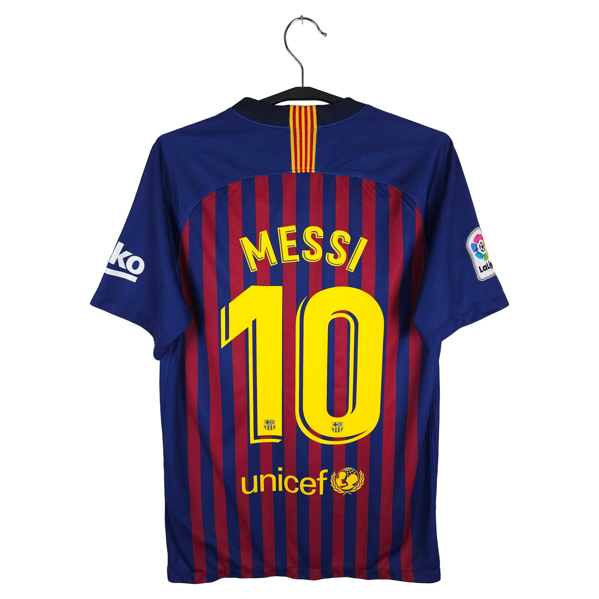 2018-19 Barcelona Thuisshirt Messi #10