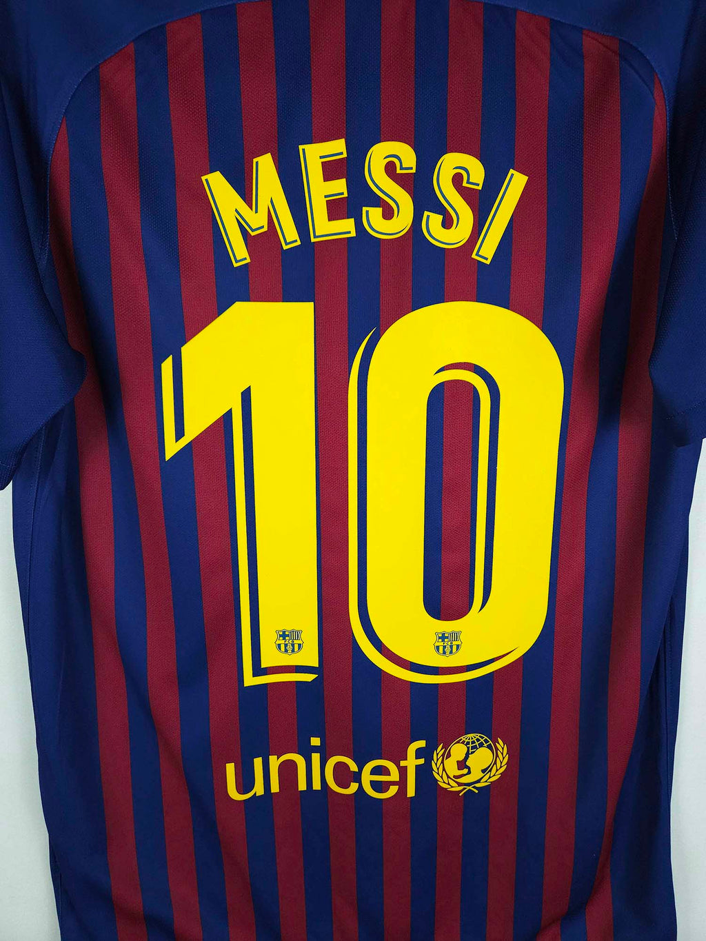 2018-19 Barcelona thuisshirt Messi #10