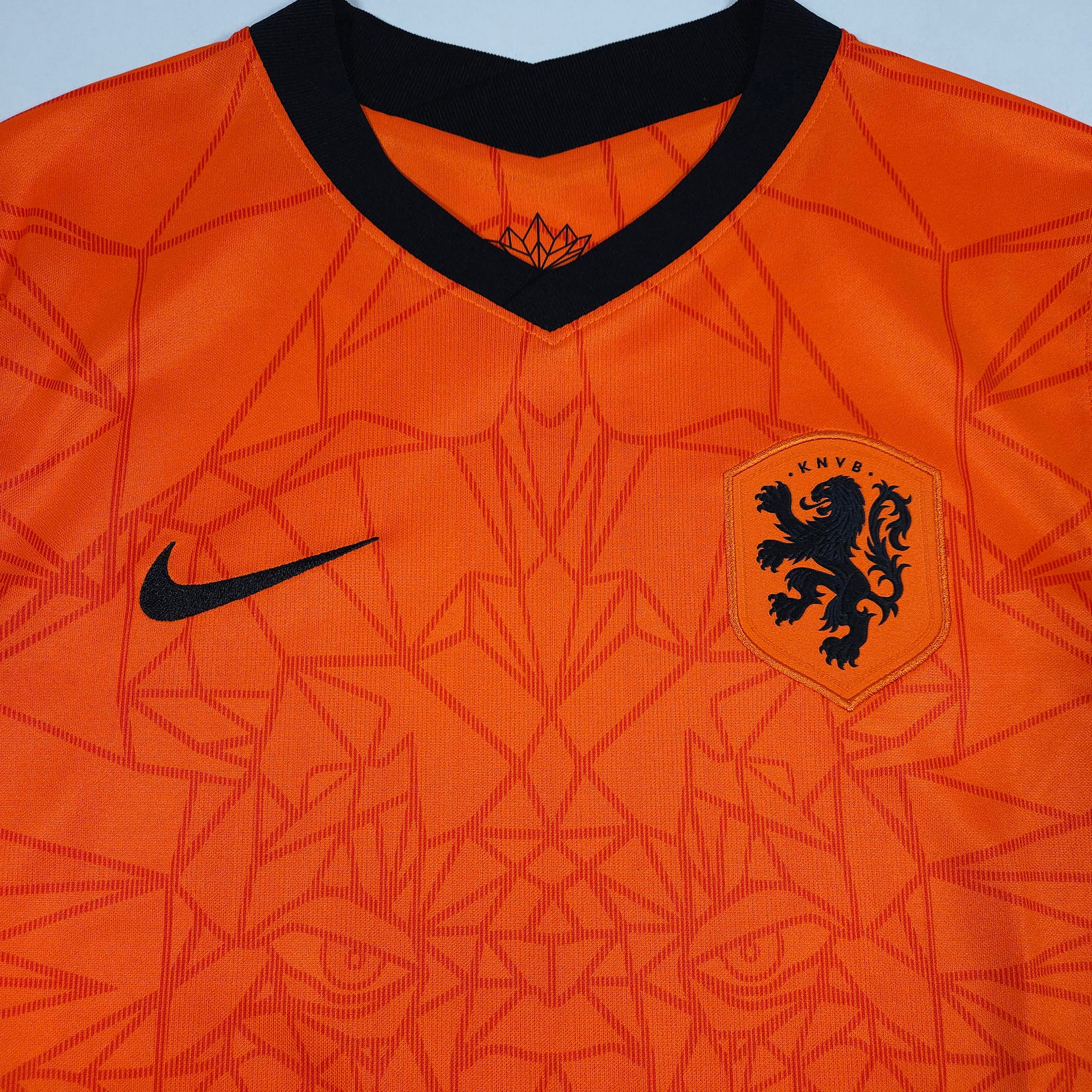 2020-21 Netherlands Home Shirt detailed view 1
