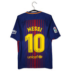 2017-18 Barcelona thuisshirt Messi #10