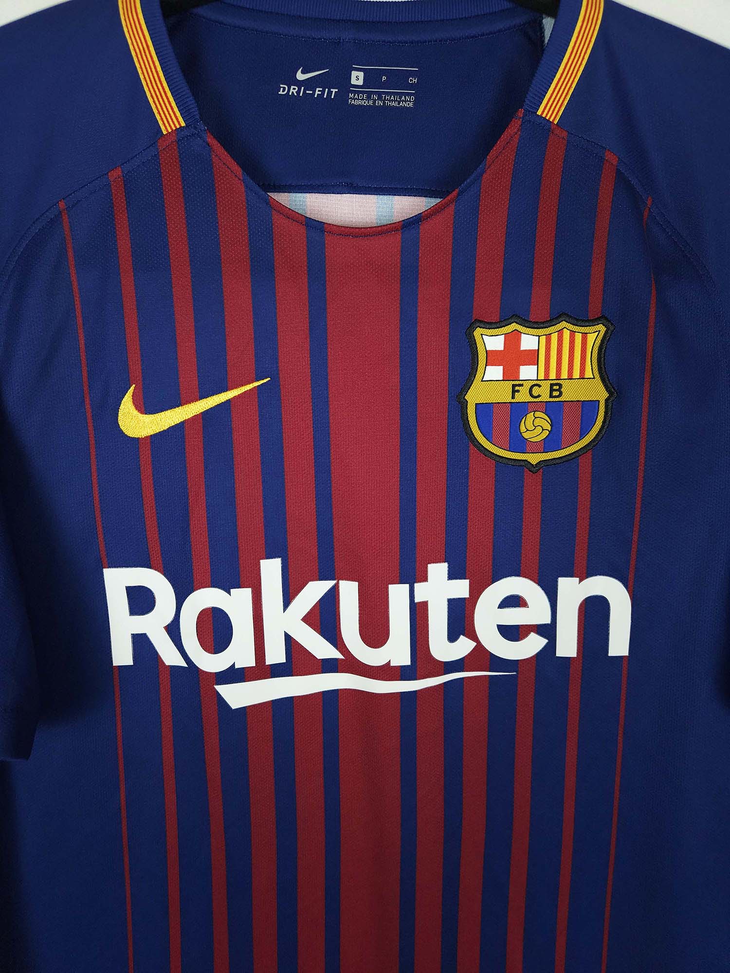 2017-18 Barcelona thuisshirt Messi #10