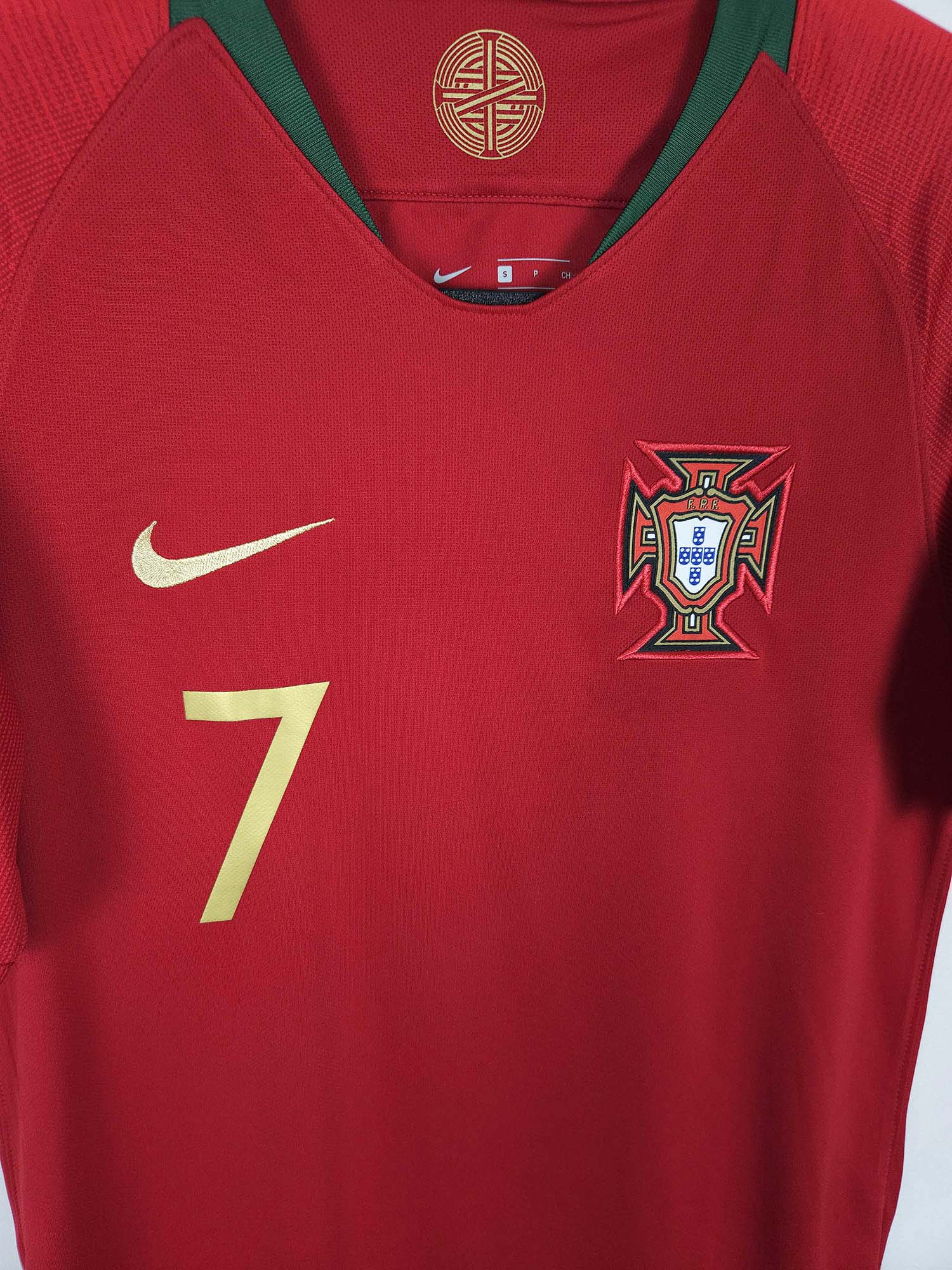 2018-19 Portugal thuisshirt Ronaldo #7