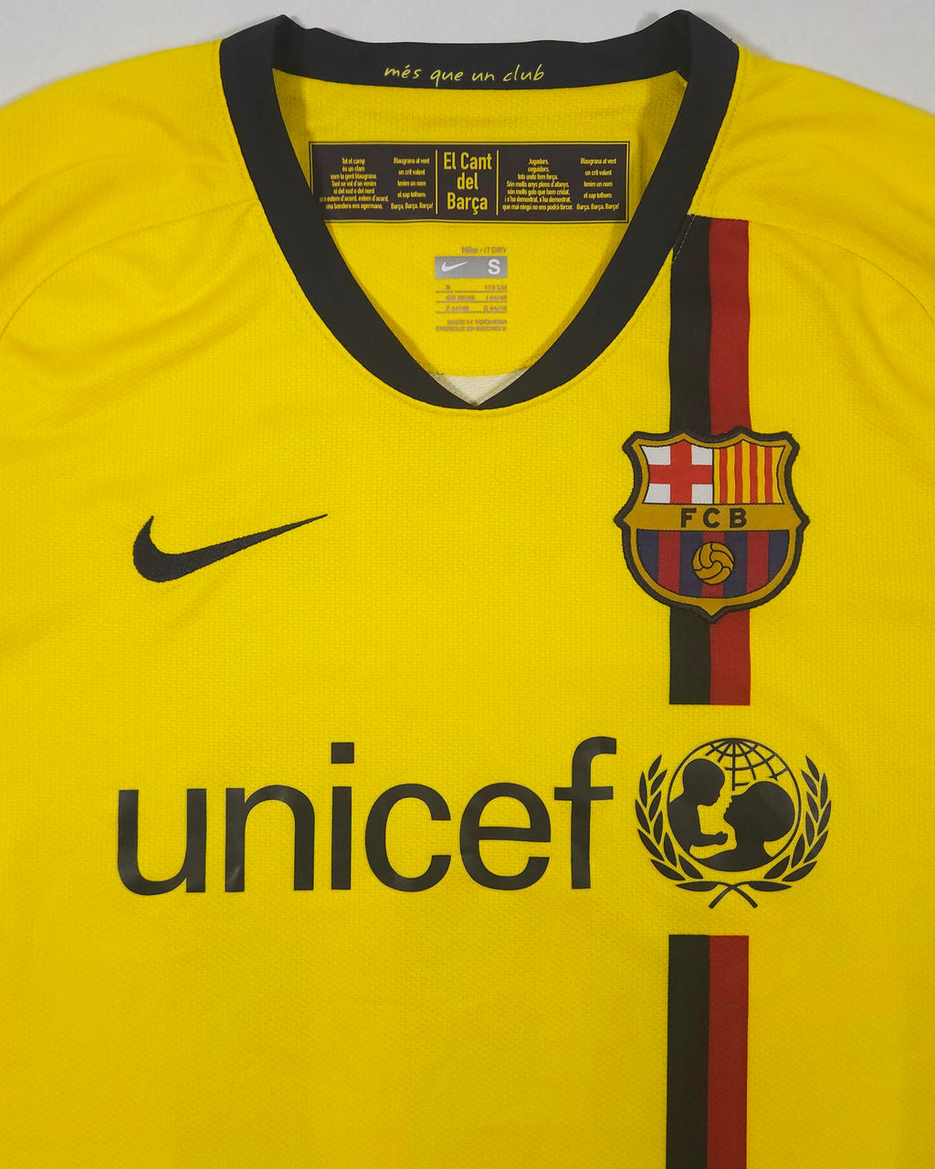2008-09 Barcelona uitshirt Messi #10