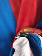 2007-08 Barcelona Home Shirt Messi #19 - detailed view