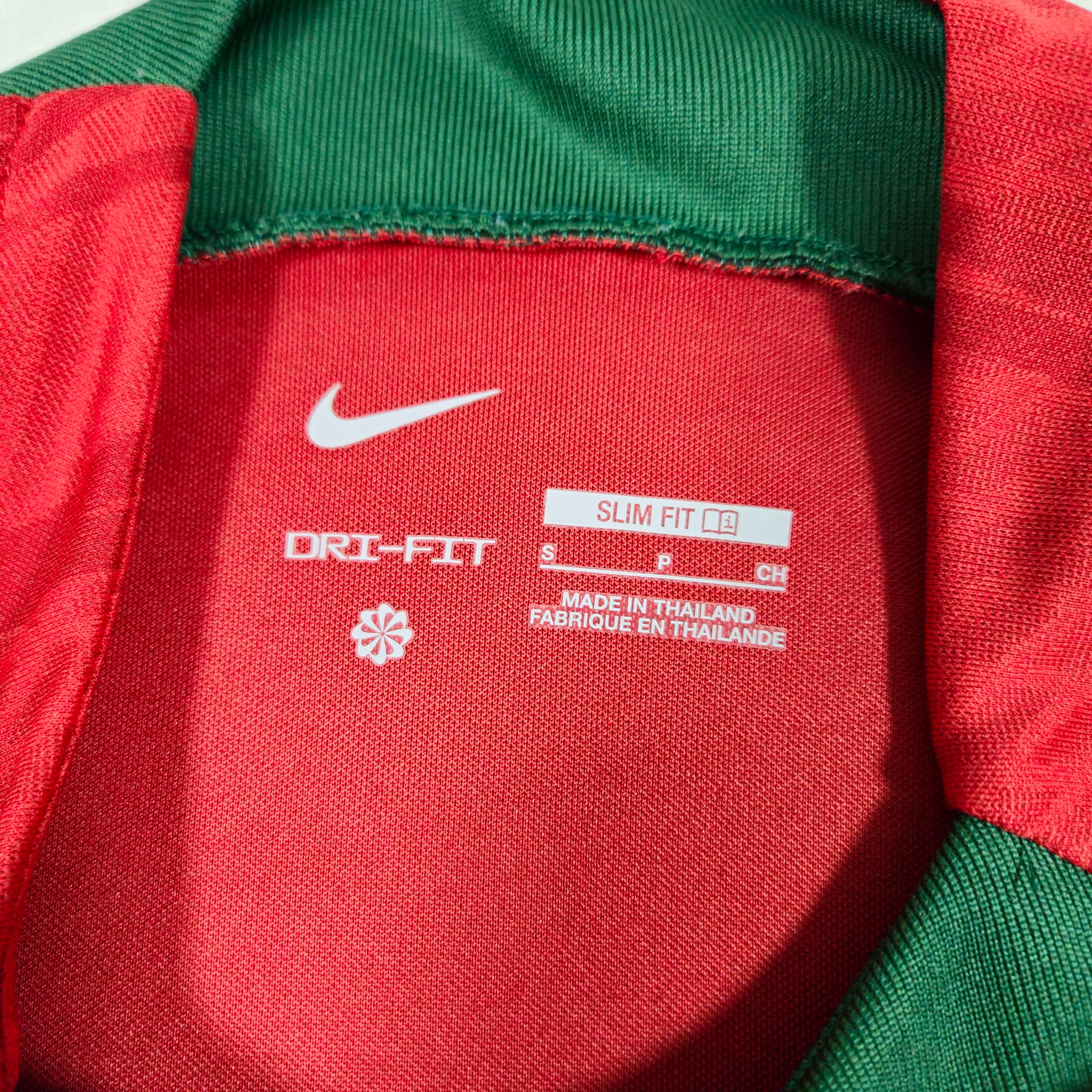 2022 Portugal Training Shirt detailed view 3