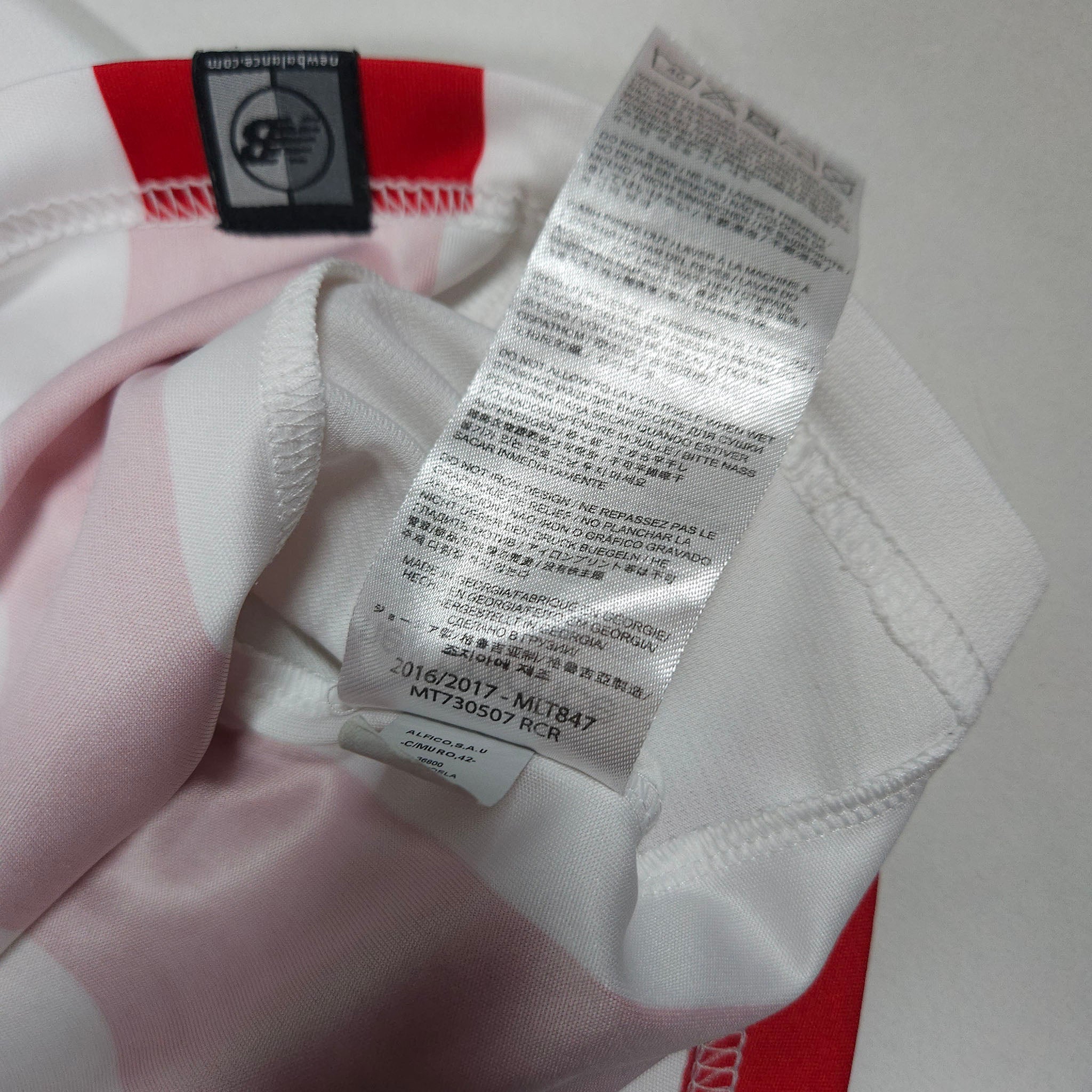 2017-18 Athletic Bilbao Home Shirt detailed view 14