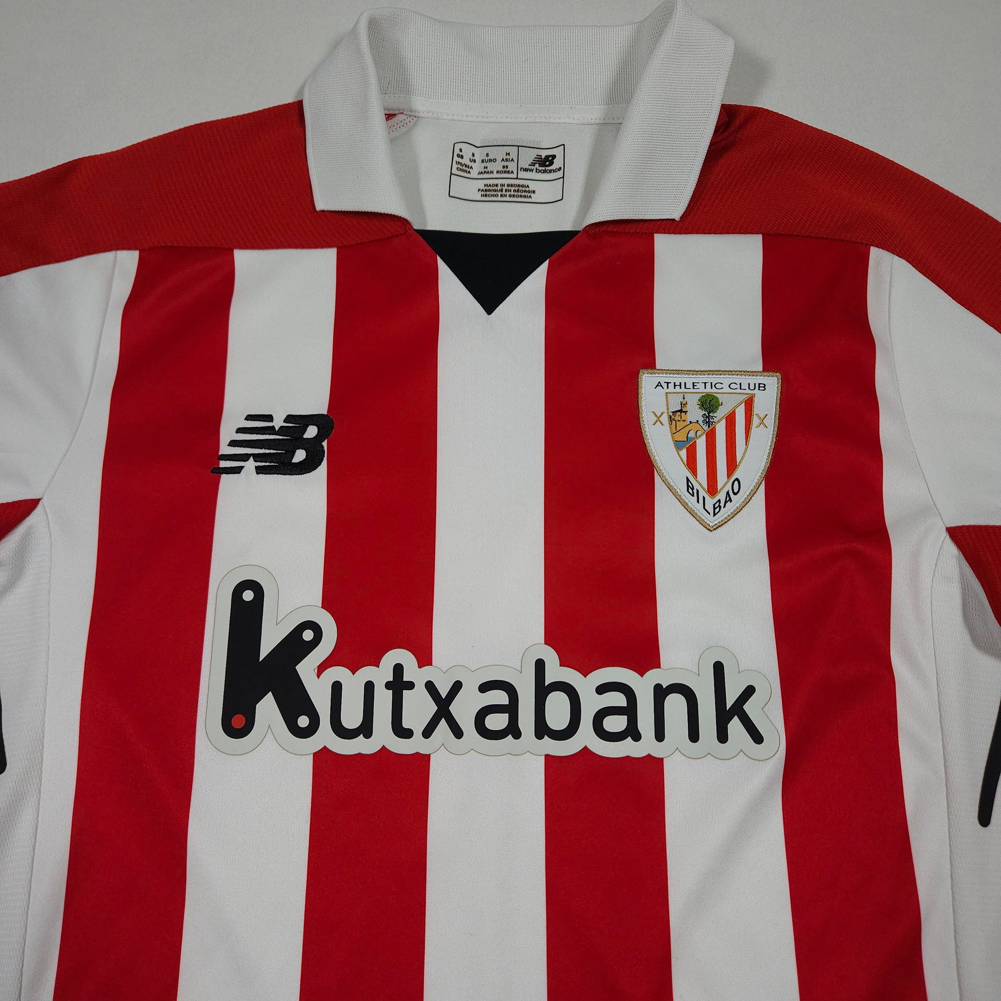 2017-18 Athletic Bilbao Home Shirt detailed view 1