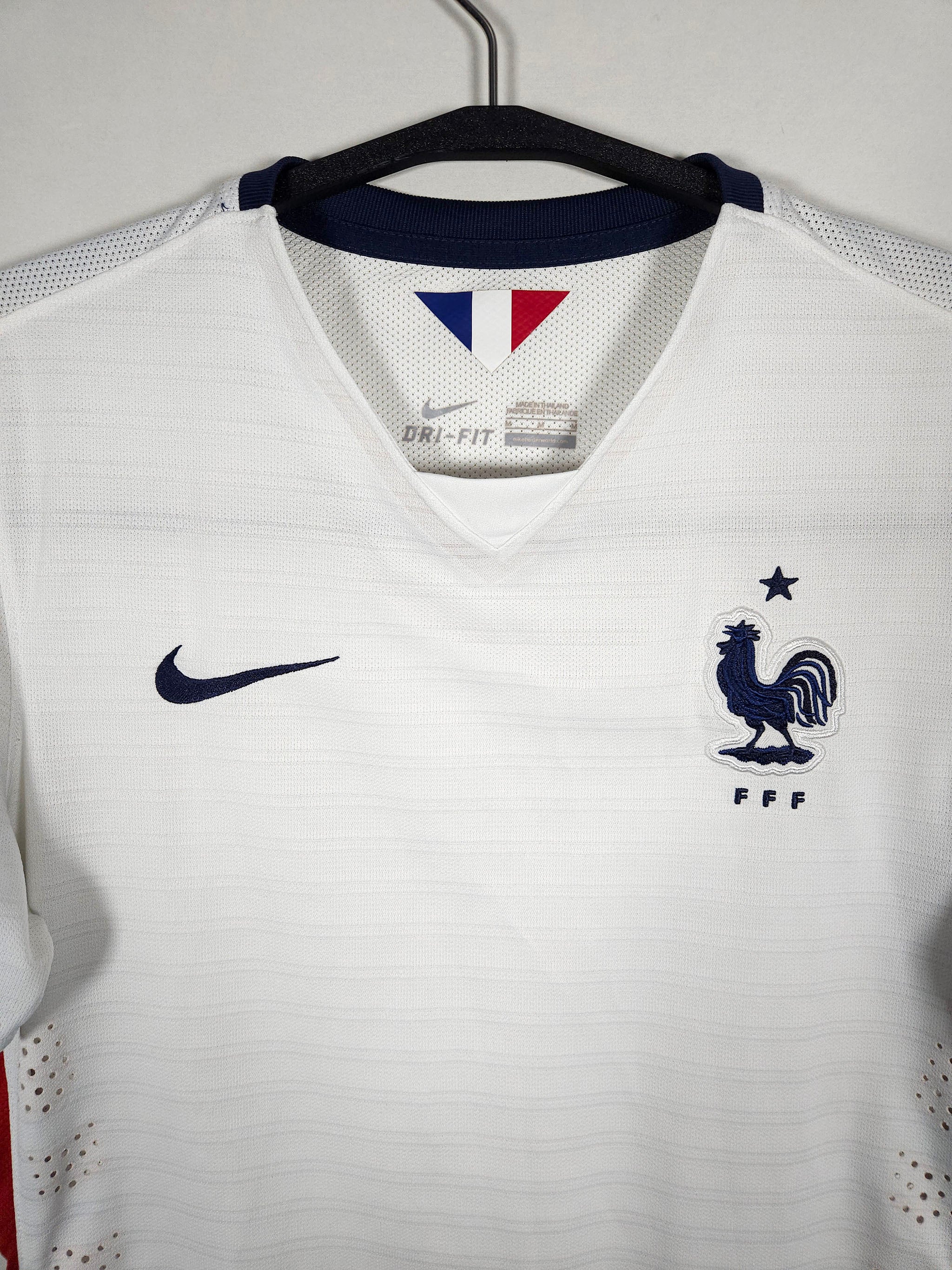 2015 France Authentic Away Shirt detailed view 1