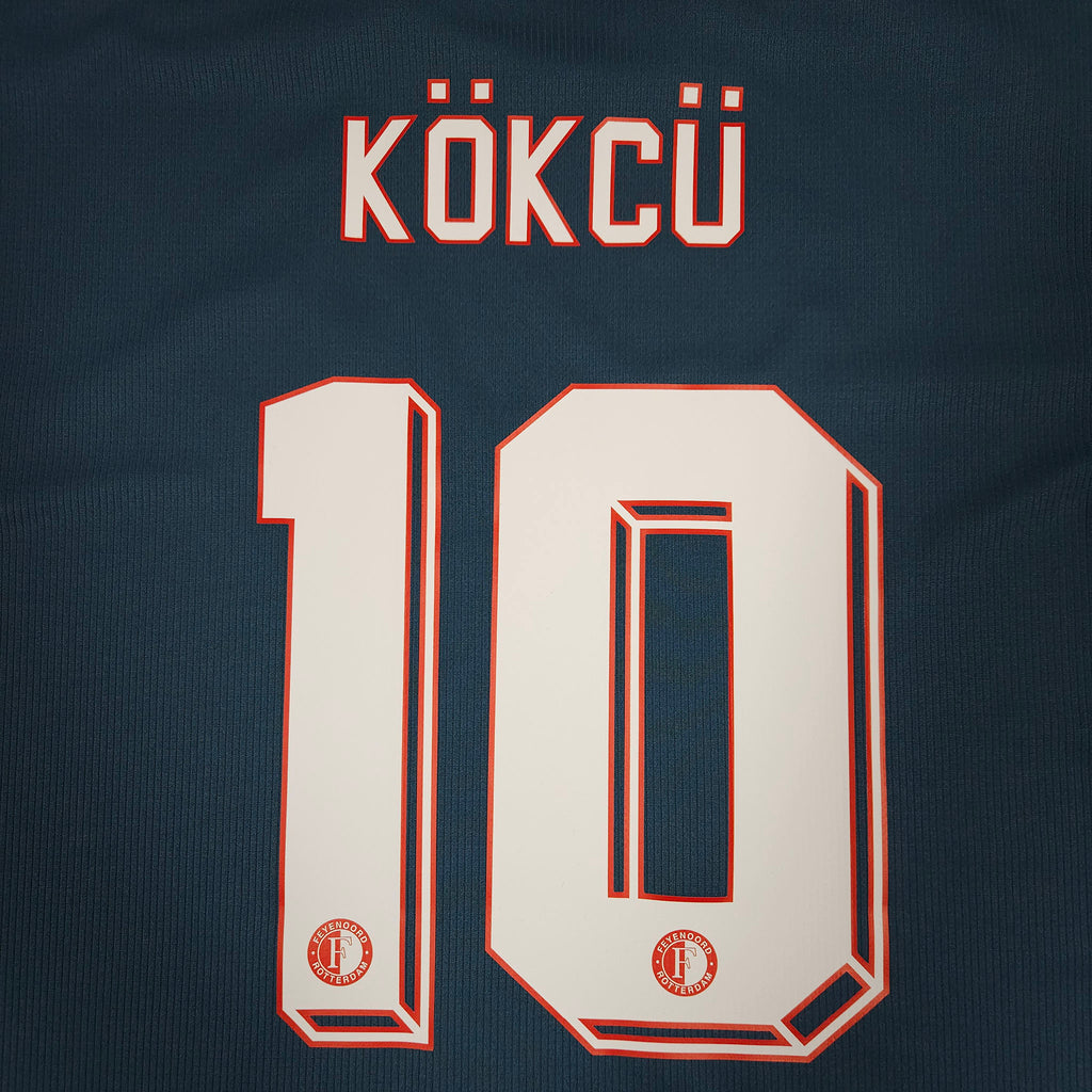 Feyenoord Away Shirt 2022-23 – Kökçü #10 detailed view 5