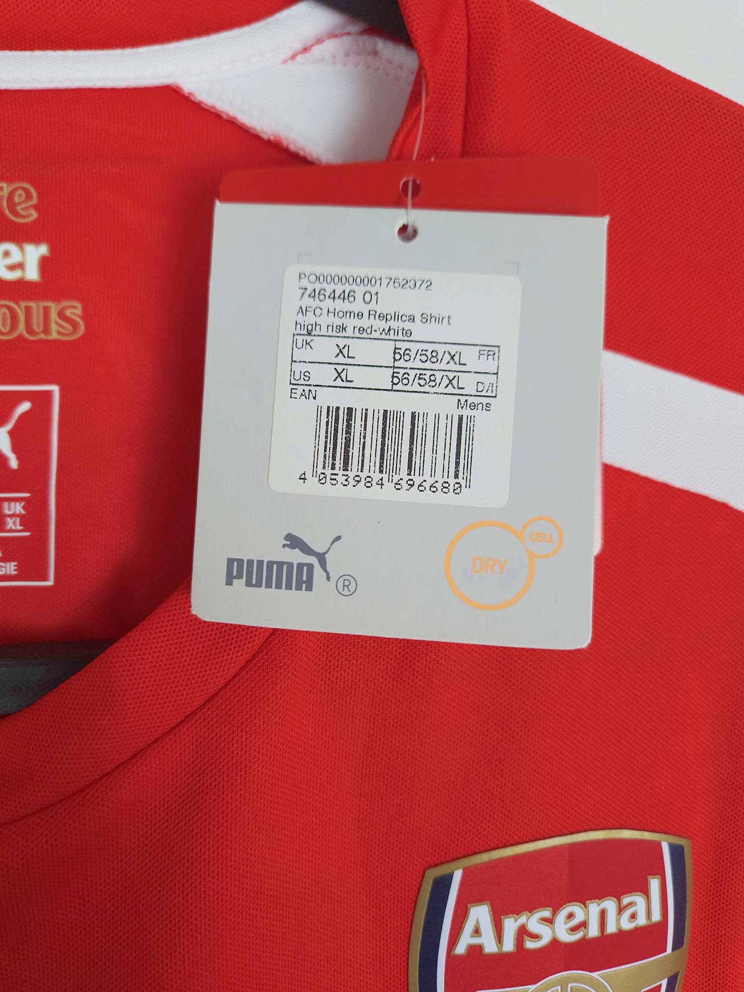 2014-15 Arsenal thuisshirt