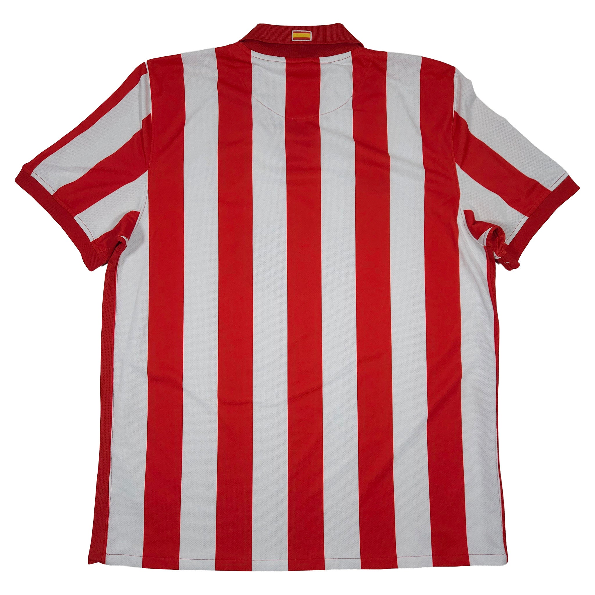 2009-10 Atletico Madrid Home Shirt - back view