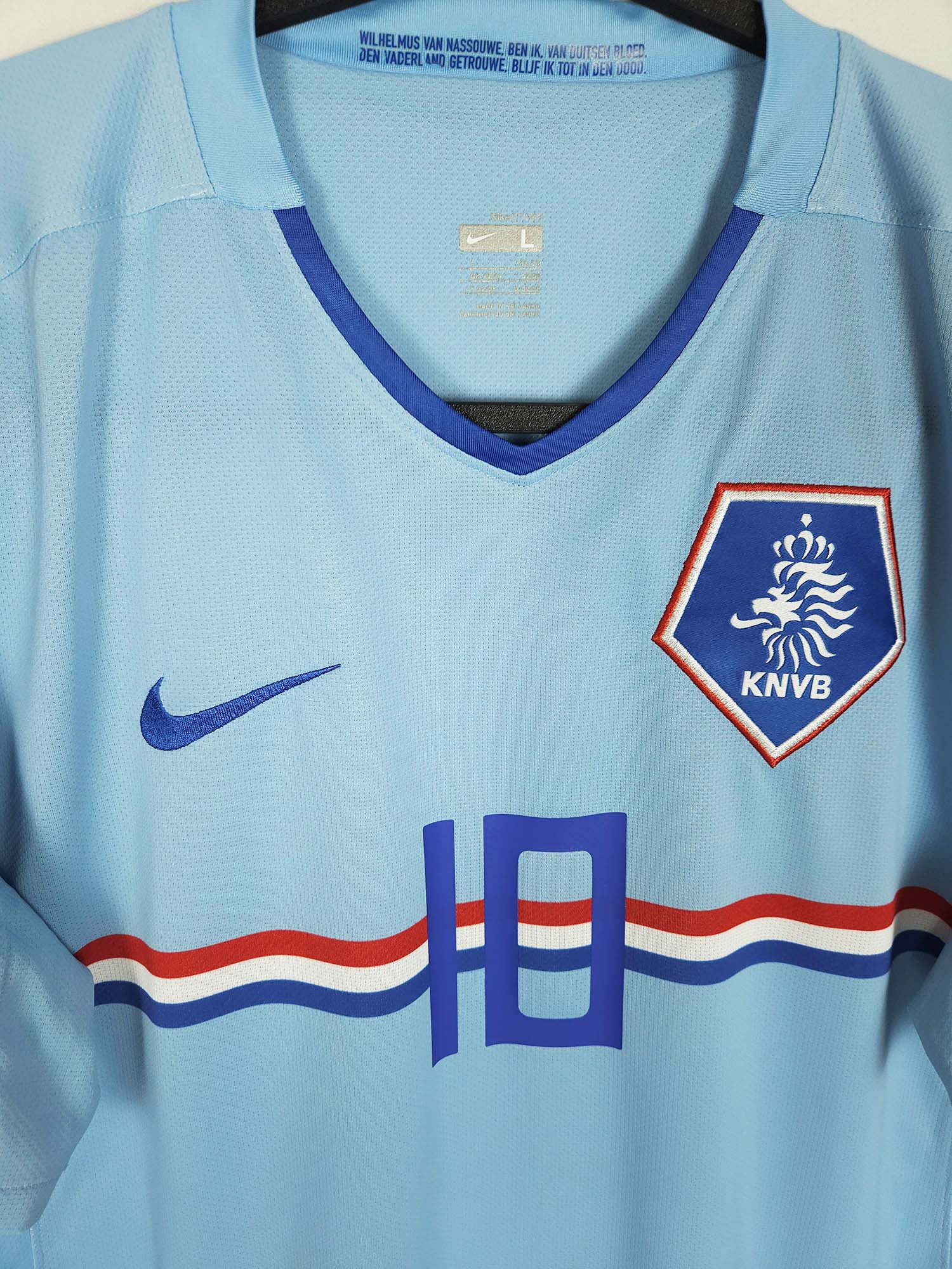 2008-09 Nederland uitshirt Sneijder #10