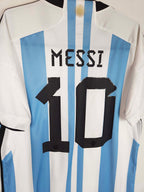 2022-23 Argentina Home Shirt Messi #10