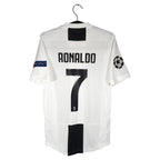 2018-19 Juventus Home Shirt Ronaldo #7 (Pro) - back view