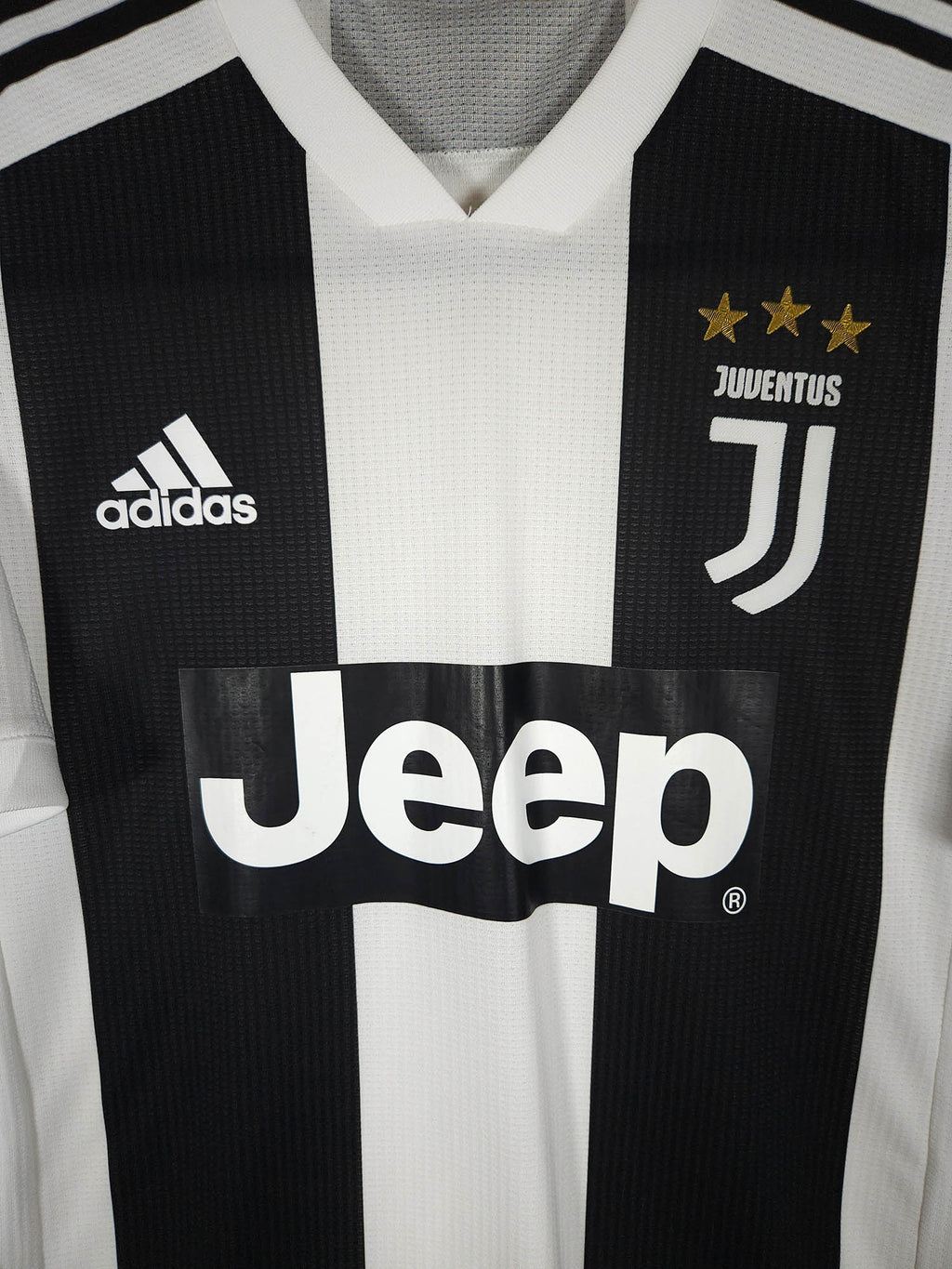 2018-19 Juventus Home Shirt Ronaldo #7 (Pro) - detailed view
