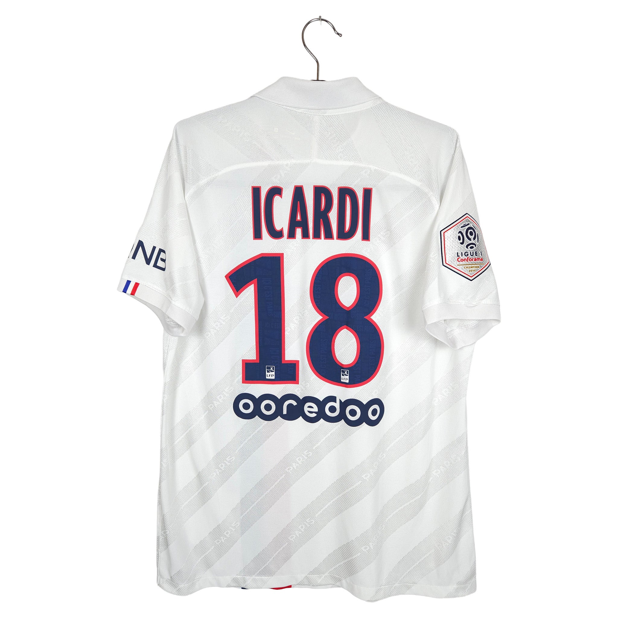 2019-20 Paris Saint-Germain Spelersversie Derde Shirt Icardi #18