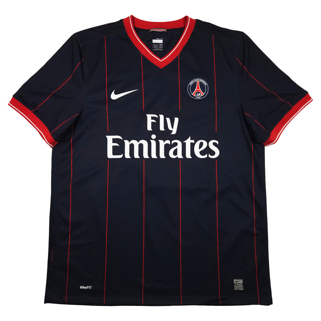 Paris Saint-Germain Home Shirt 2009-10 – Hoarau #9 front view