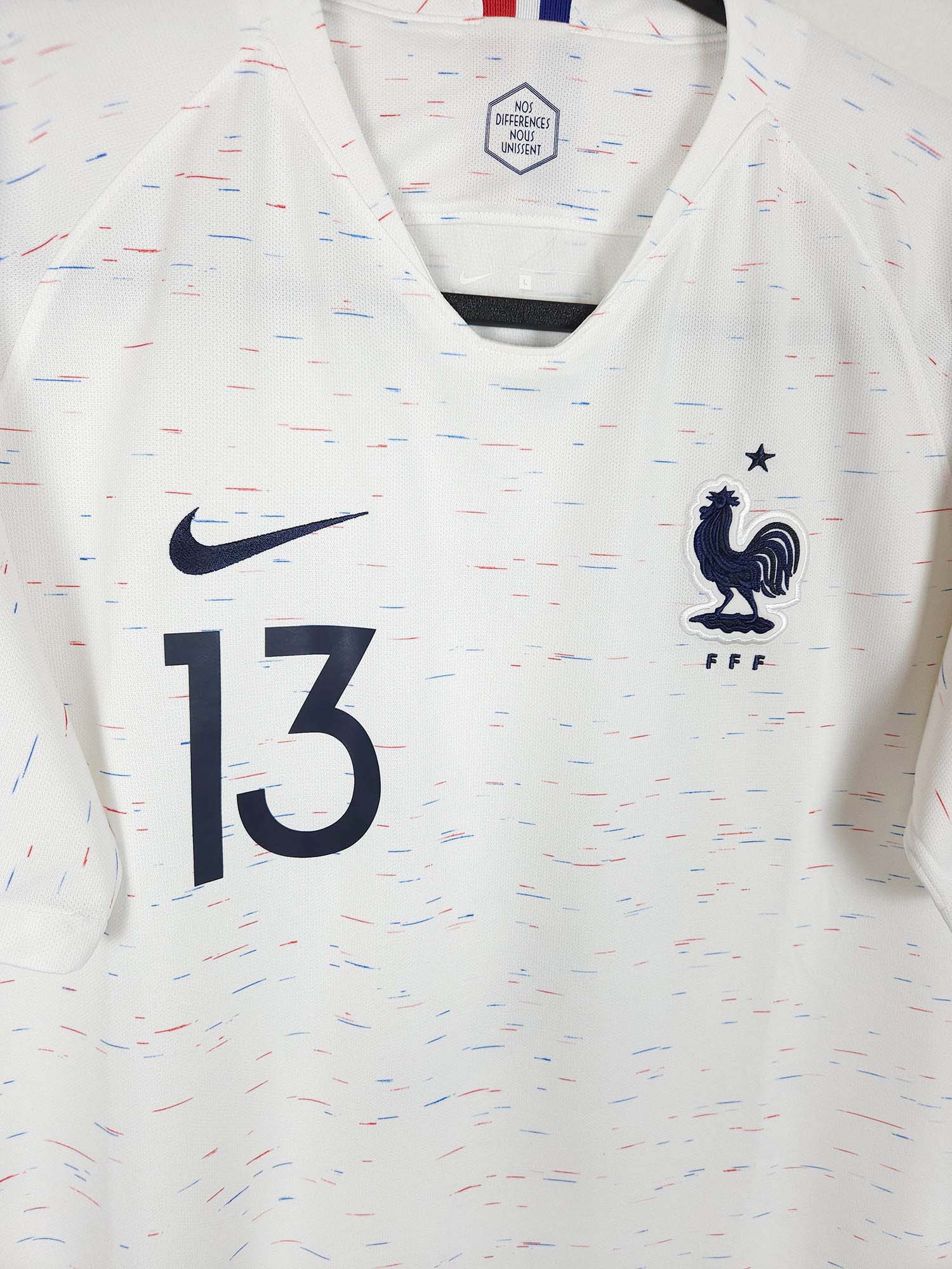 2018 Frankrijk uitshirt Kanté #13