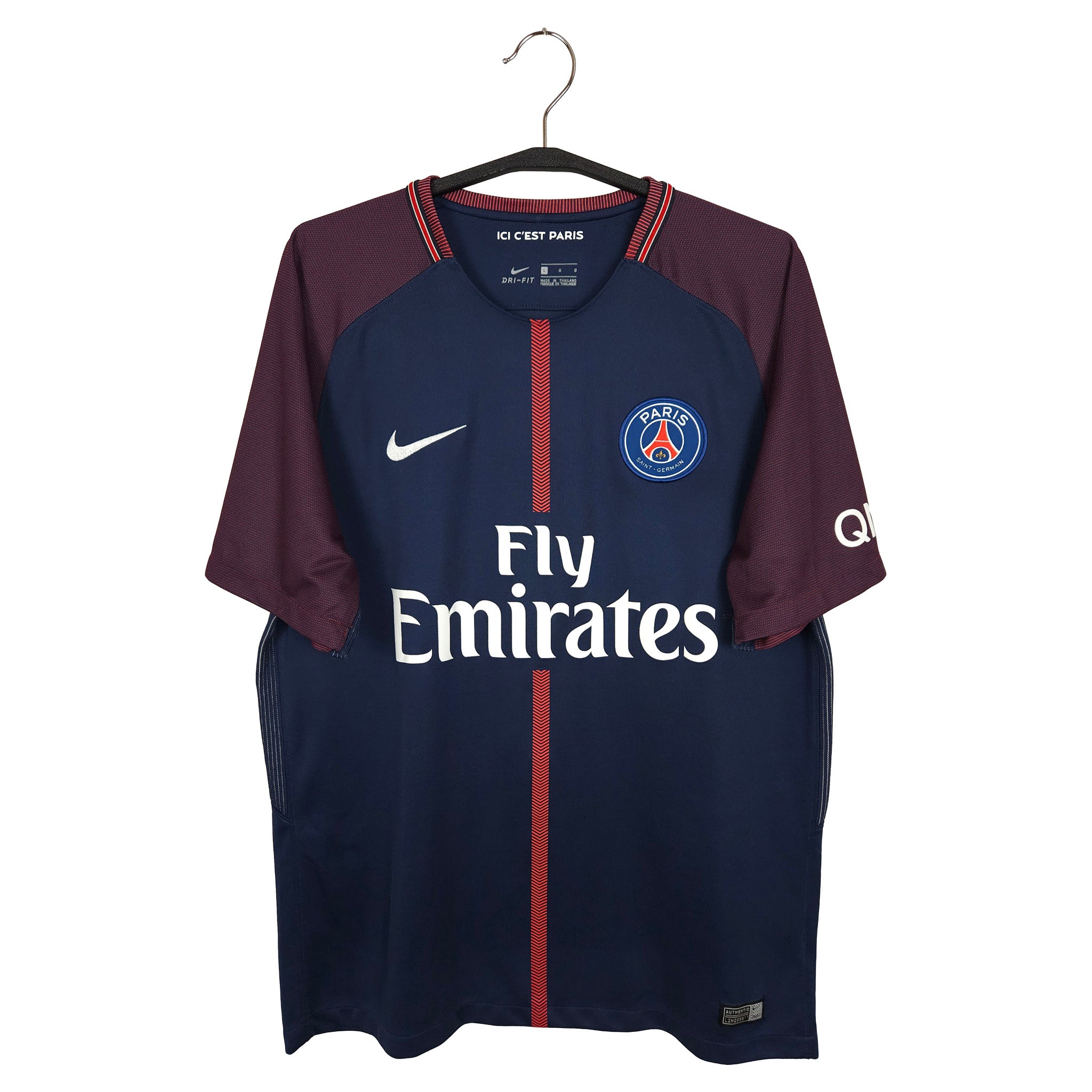2017-18 Paris Saint-Germain Thuisshirt Marquinhos #5