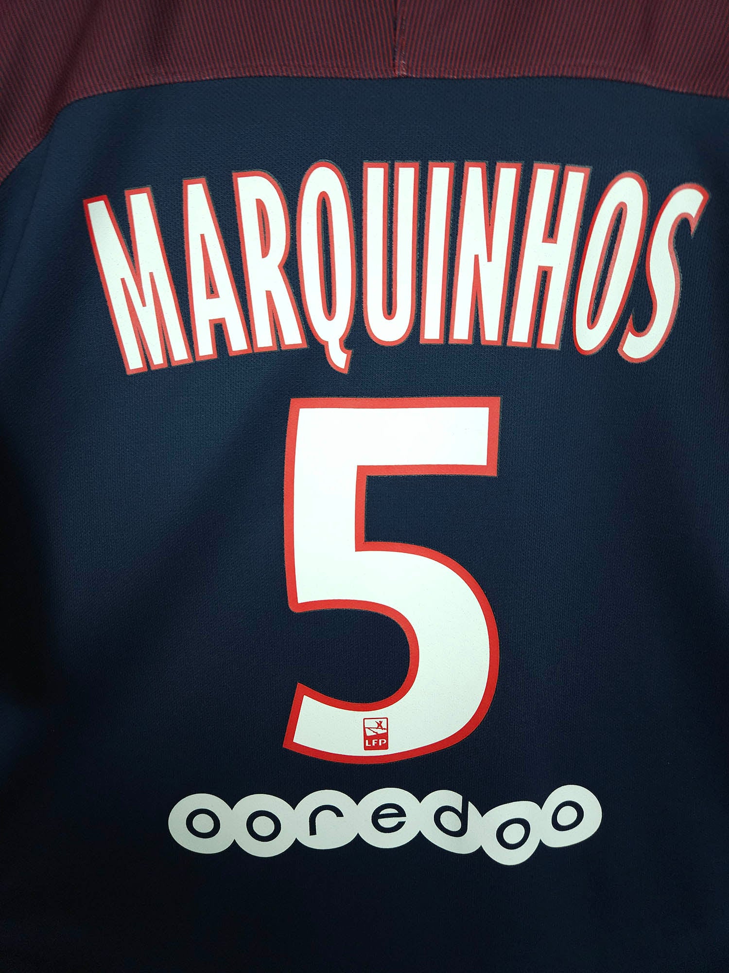 2017-18 Paris Saint-Germain Thuisshirt Marquinhos #5