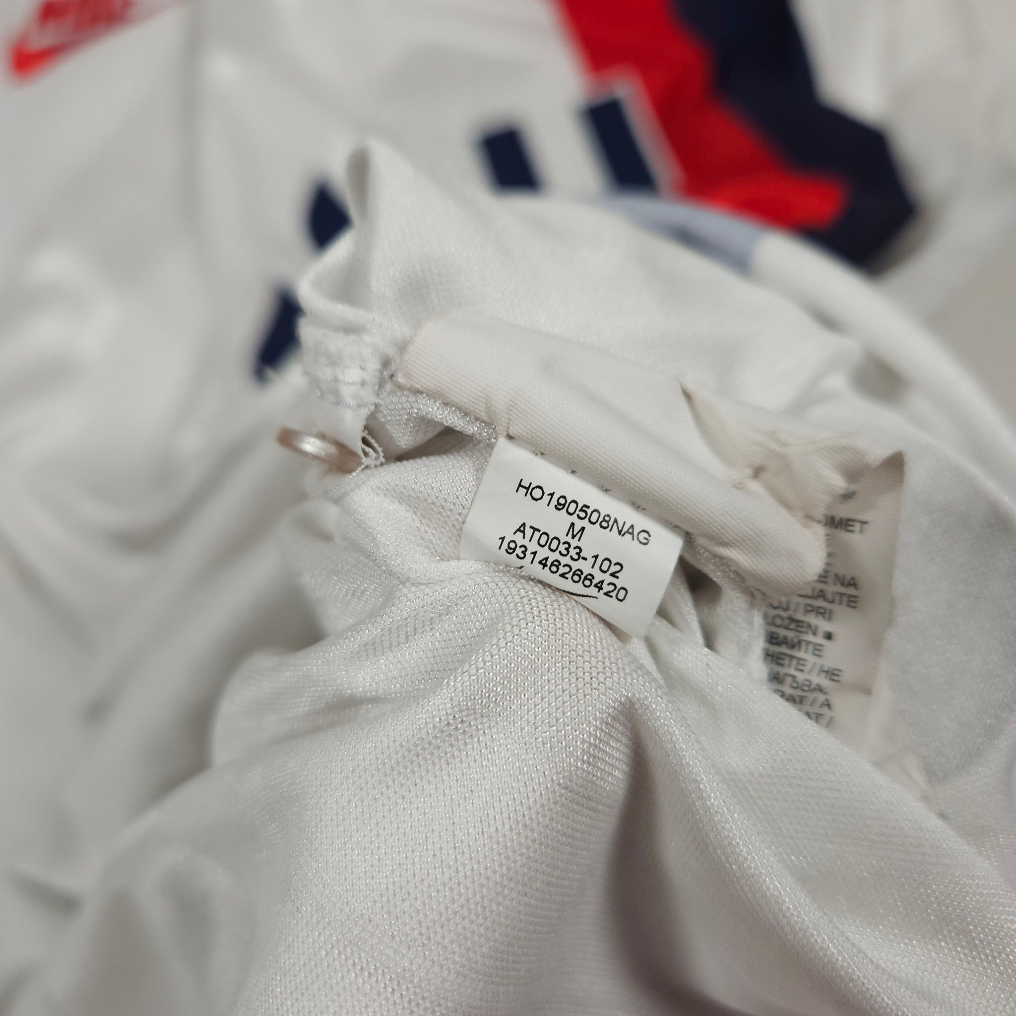 2019-20 Paris Saint-Germain Third Shirt Mbappé #7 detailed view 10