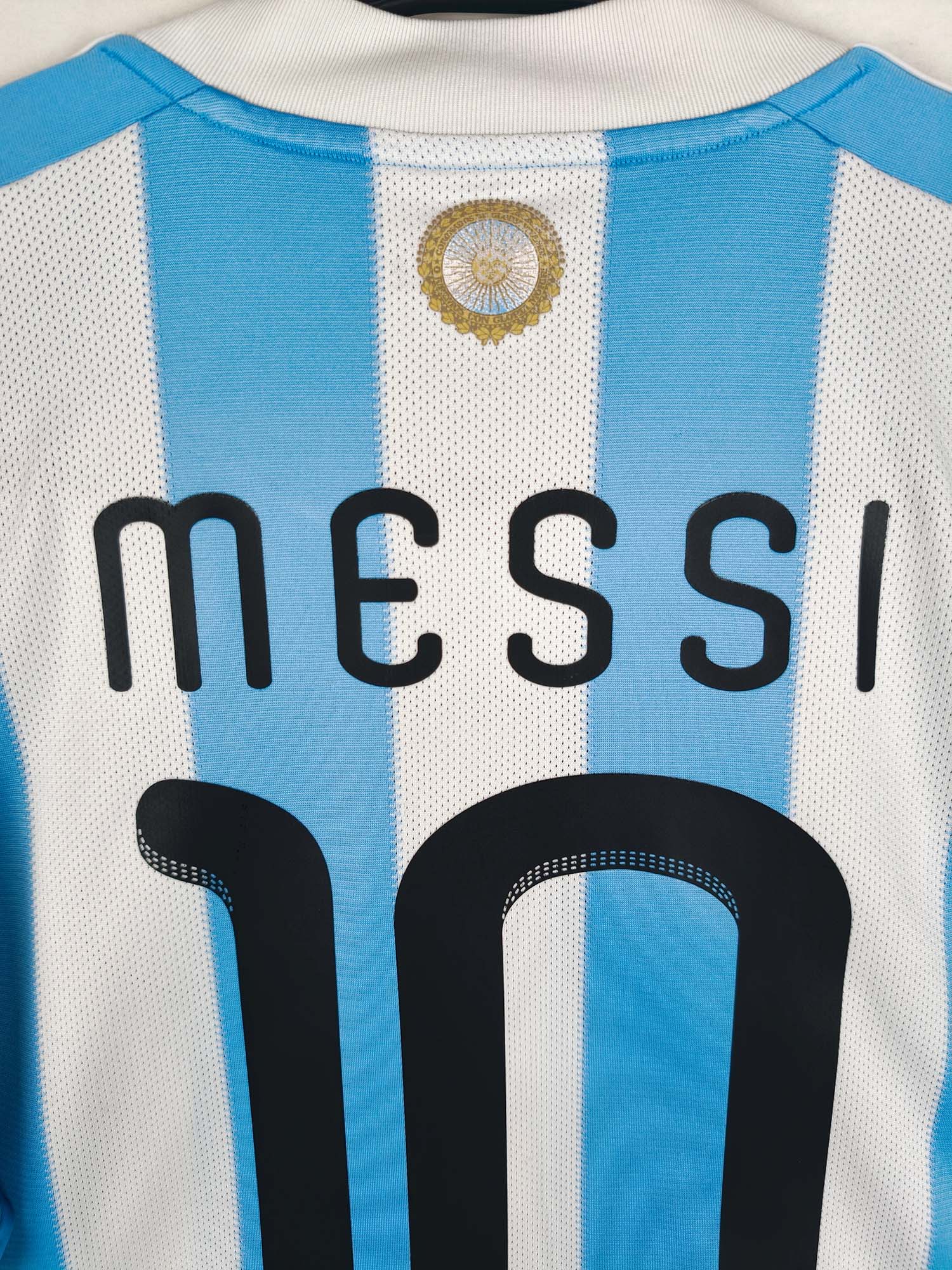 2010-11 Argentinië thuisshirt Messi #10