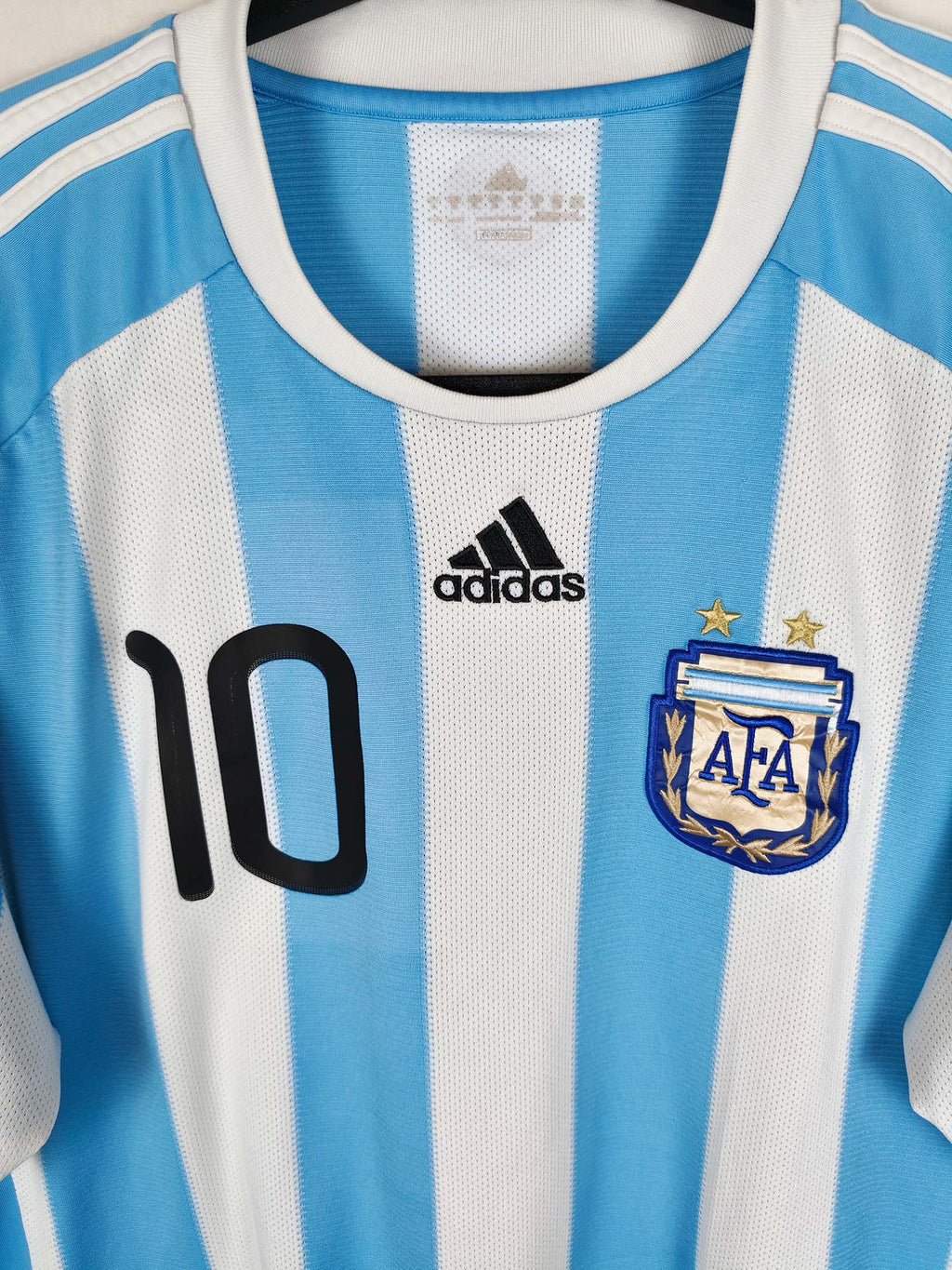 2010-11 Argentinië thuisshirt Messi #10