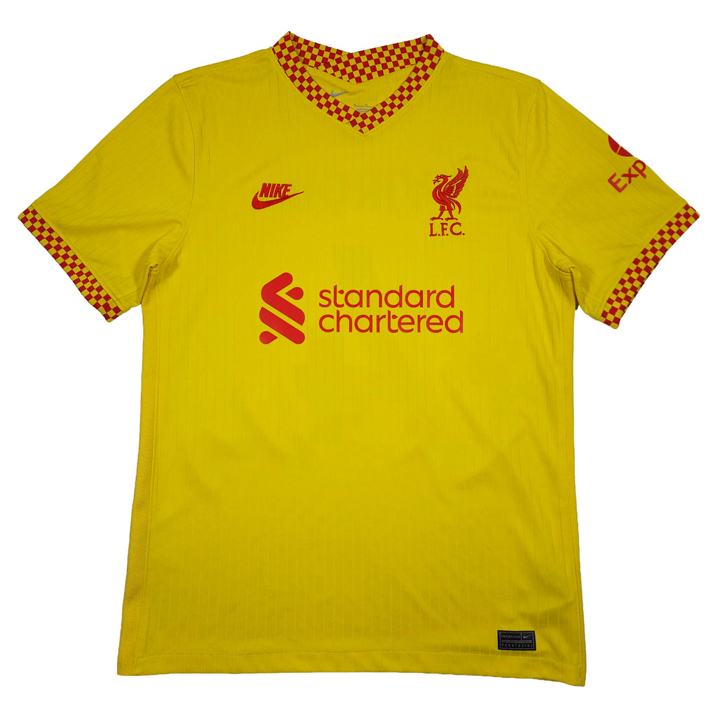 Liverpool Third Shirt 2021-22 – Virgil #4 front view
