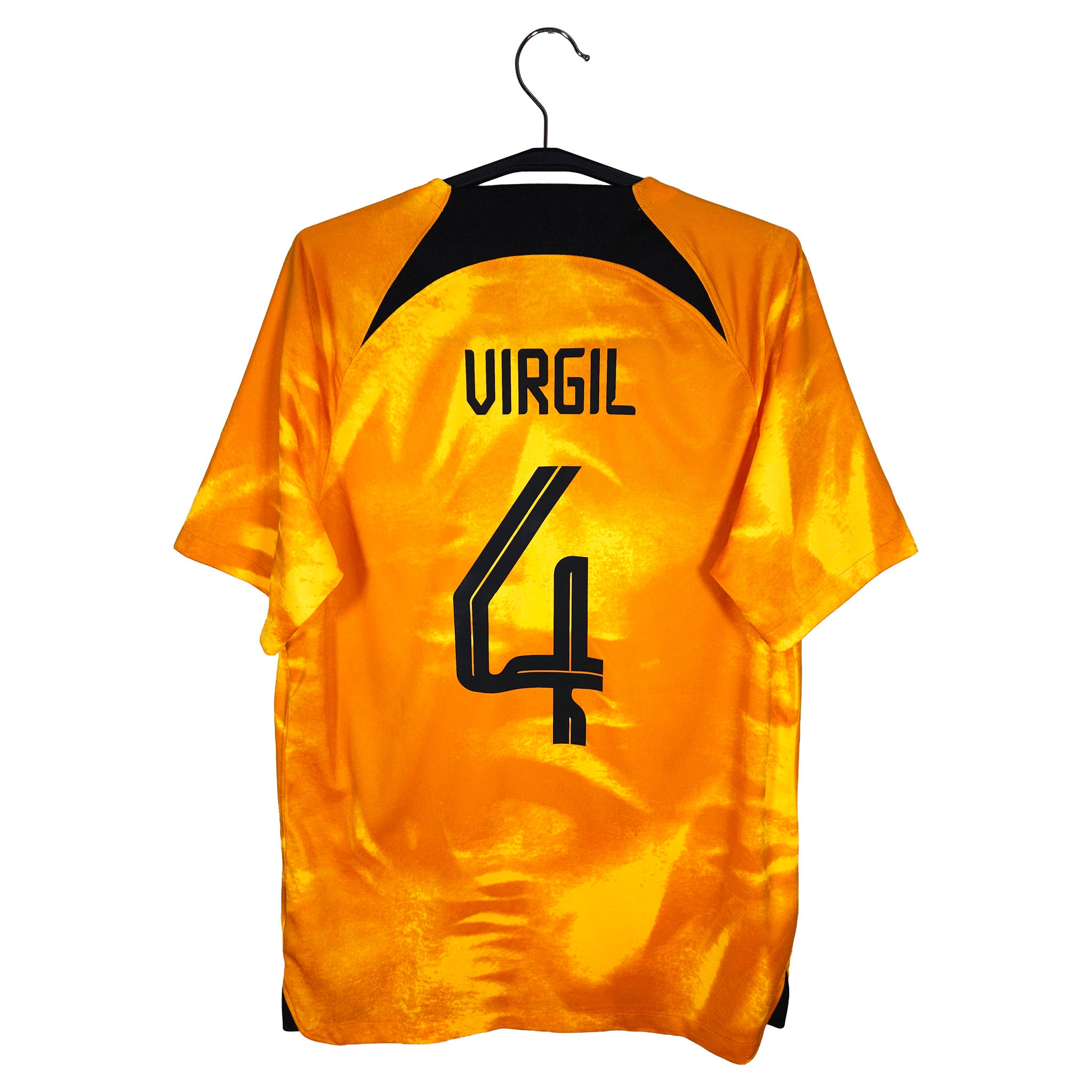 2022-23 Nederland Thuisshirt Virgil #4