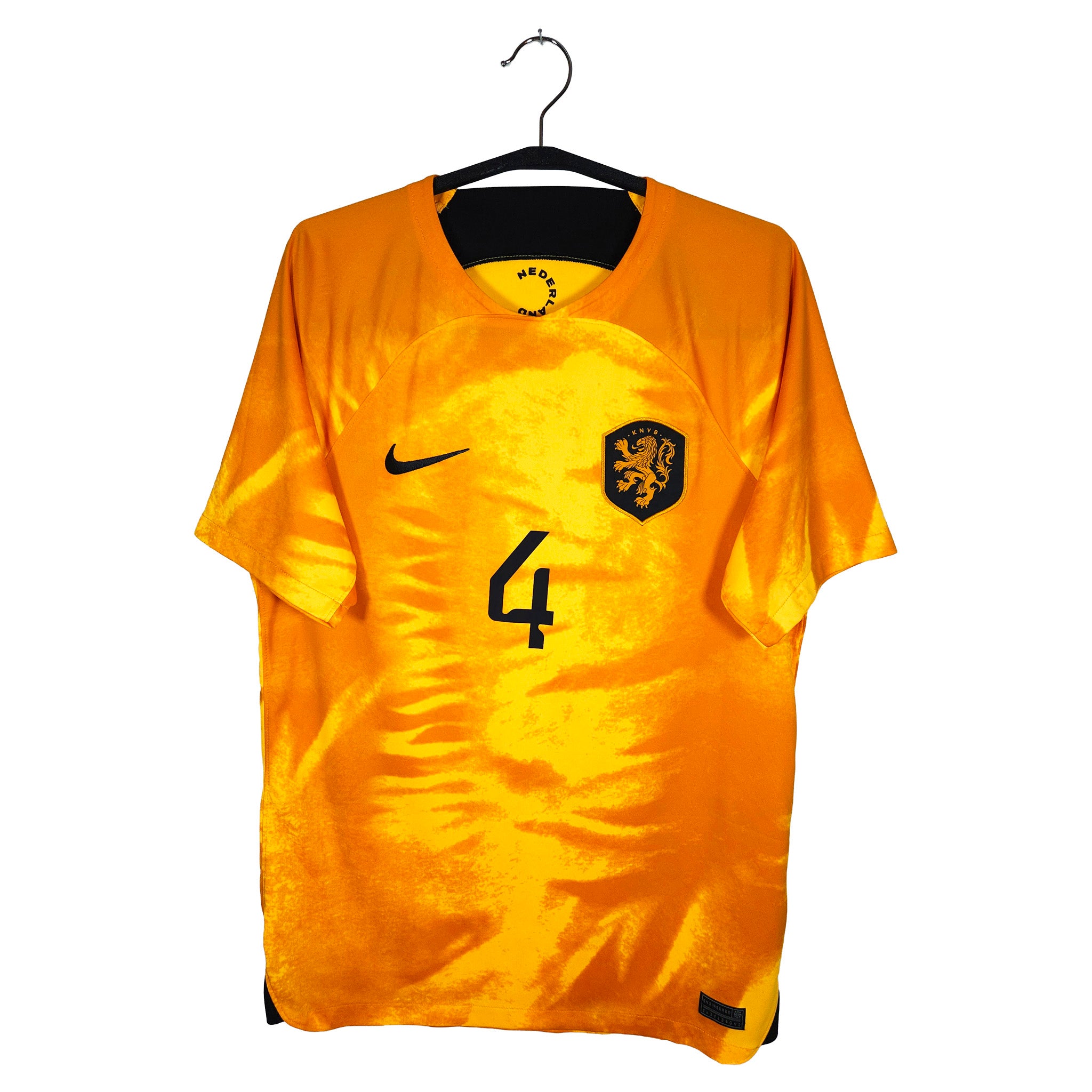 2022-23 Nederland Thuisshirt Virgil #4