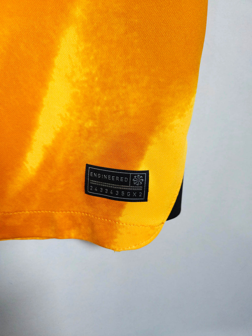 2022-23 Netherlands Home Shirt Virgil #4 - detailed view