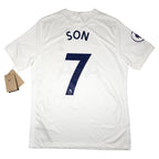 2021-22 Tottenham Hotspur Home Shirt Son #7 - back view