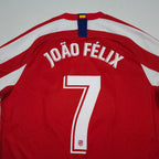 2019-20 Atletico Madrid Home Shirt Joao Felix #7 - detailed view