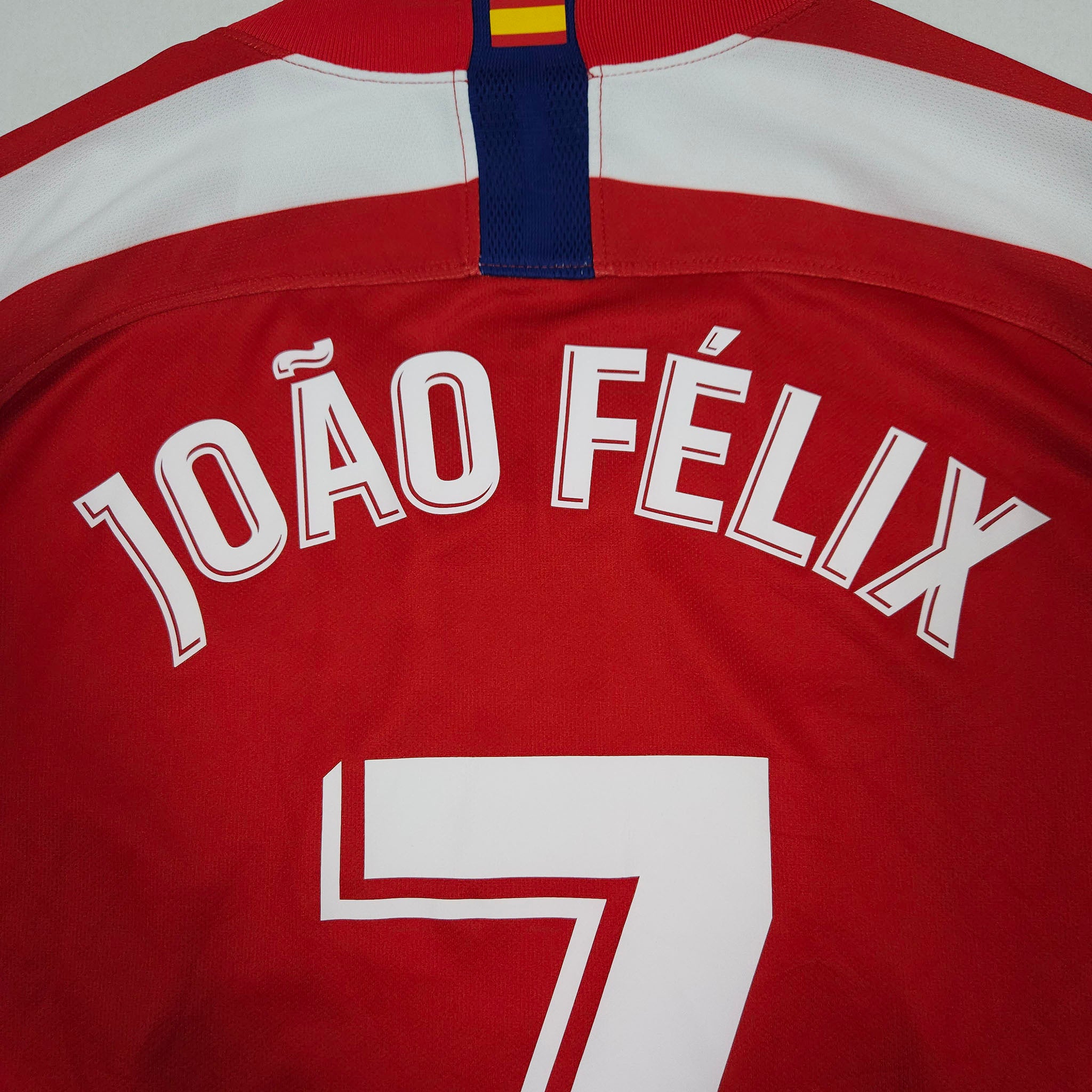 2019-20 Atletico Madrid Home Shirt Joao Felix #7 detailed view 11