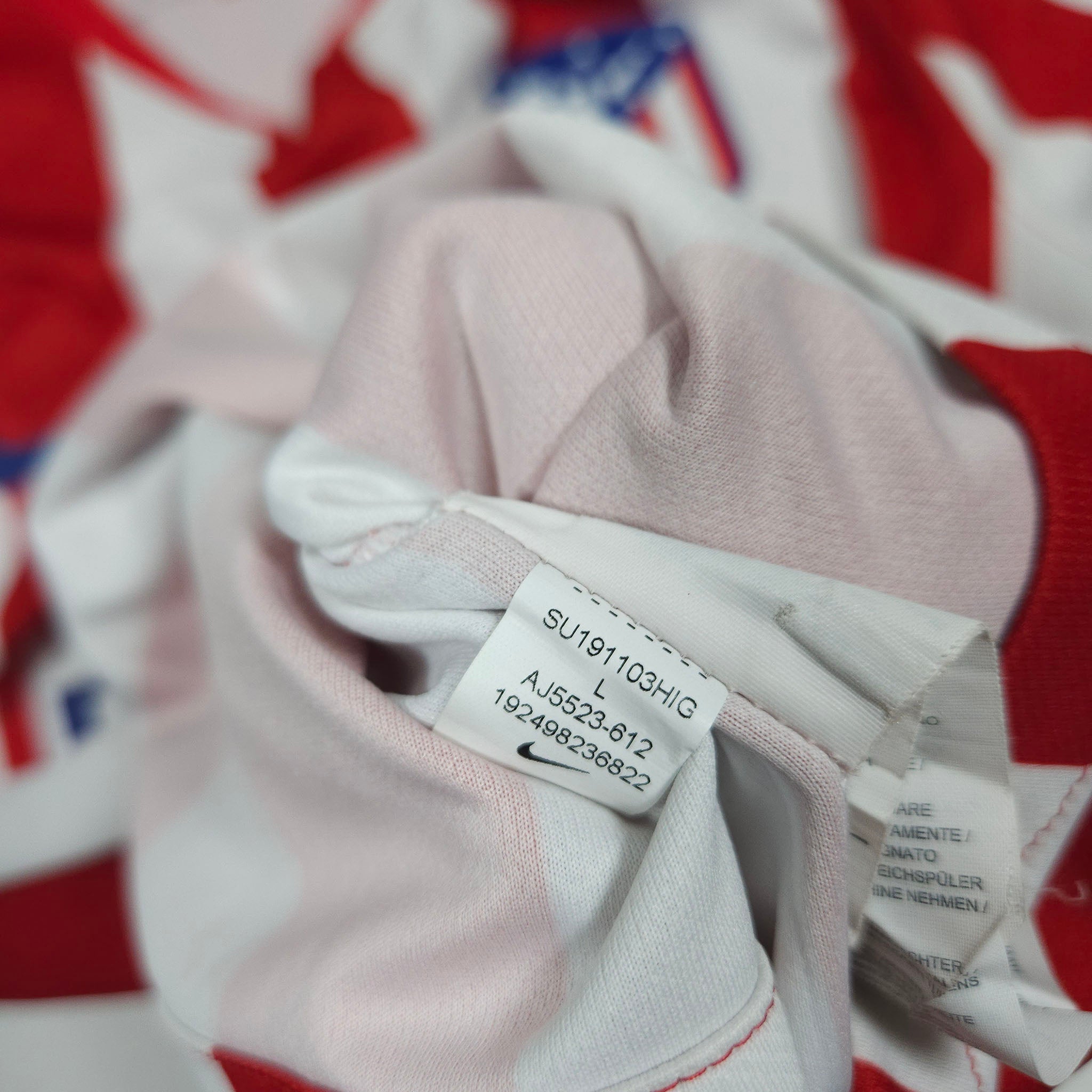 2019-20 Atletico Madrid Home Shirt Joao Felix #7 detailed view 14